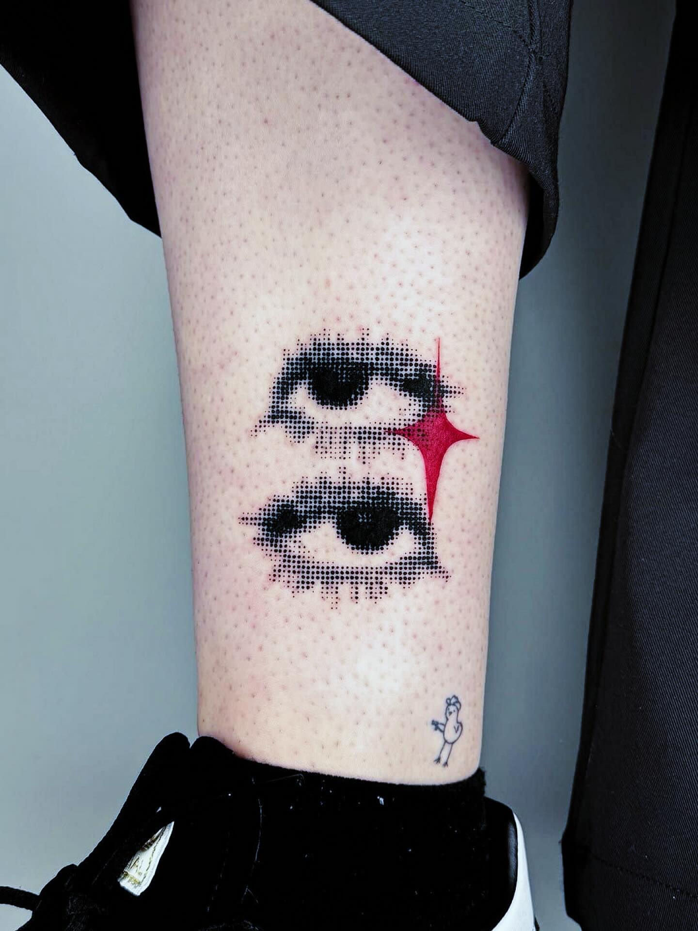 Tattoo by @tattooist_aleksa — dotwork