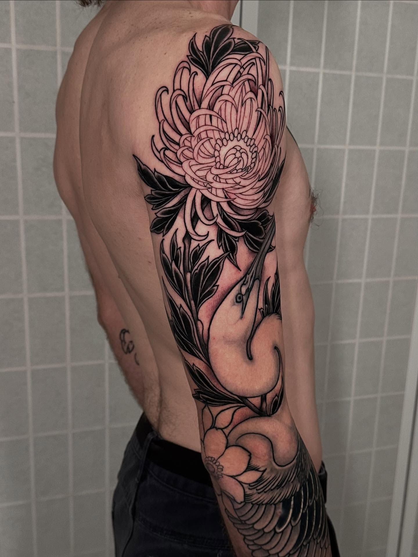 Tattoo by @henrytattoos — black_and_grey, realism