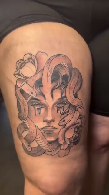 Tattoo by @sloastattoos — black_and_grey, realism