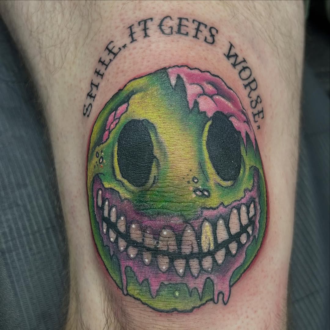 Tattoo by @tattoosbystelios — new_school, lettering_script