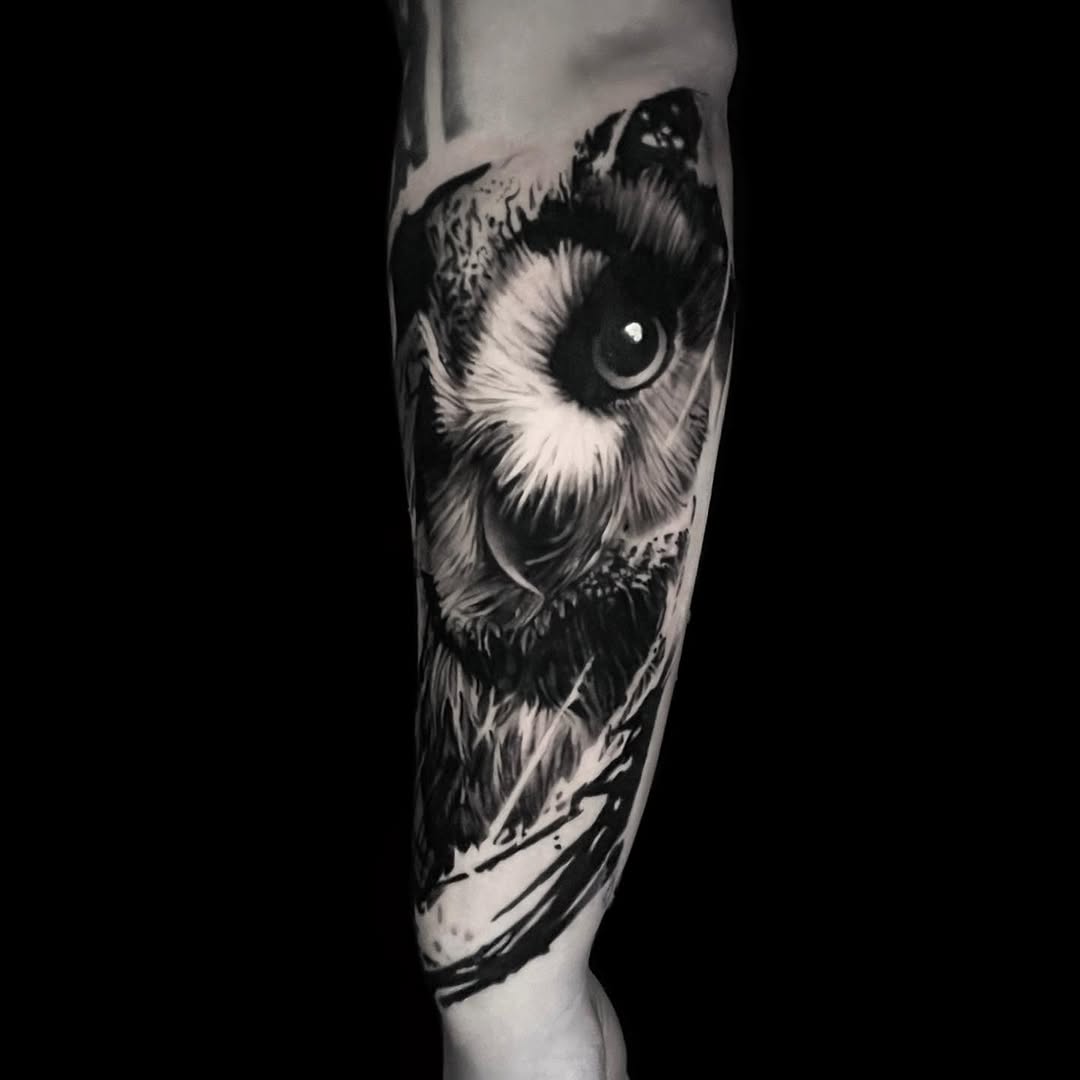 Tattoo by @nickjonestattoos — realism, black_and_grey