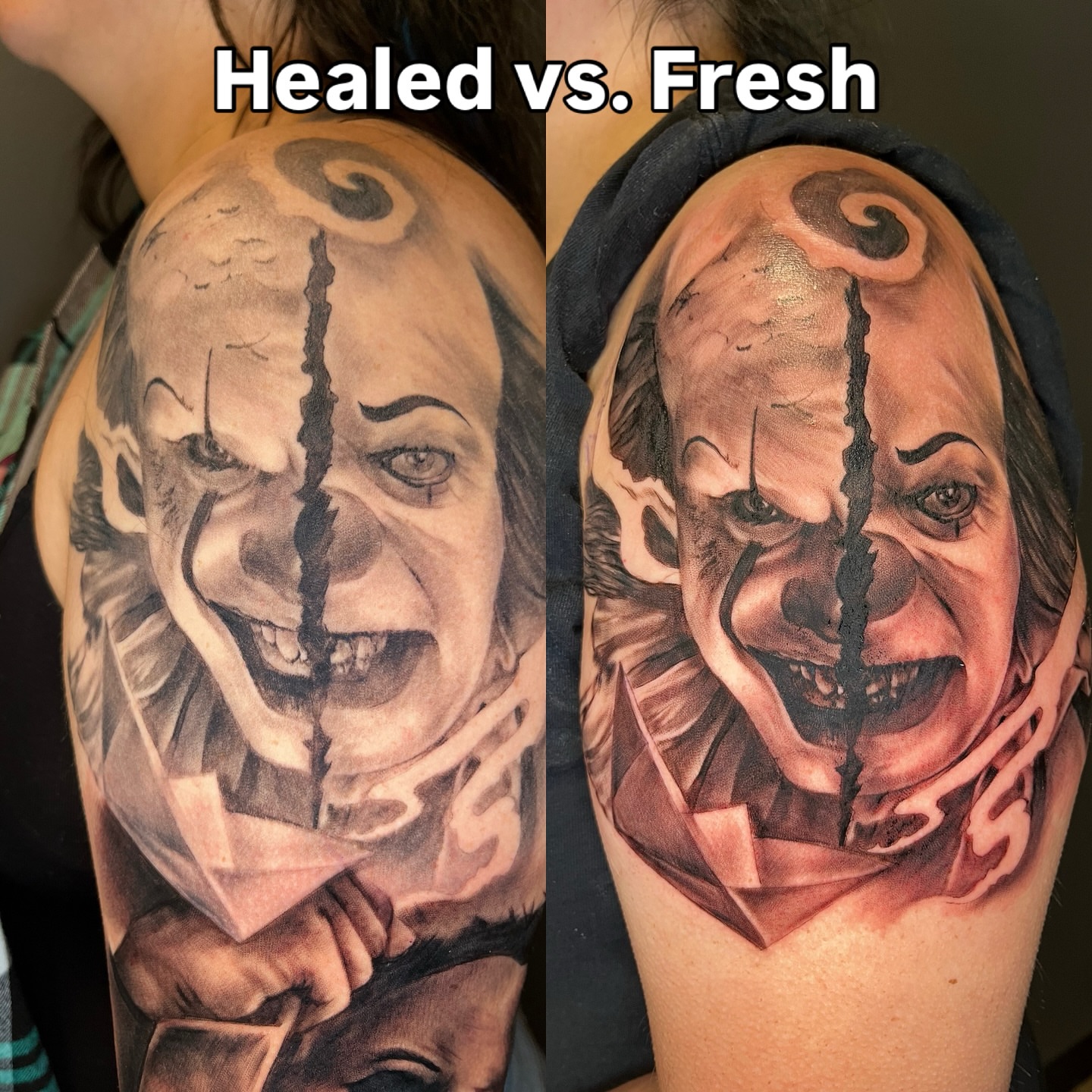Tattoo by @tony.wilson.tattoos — realism, dark_realism