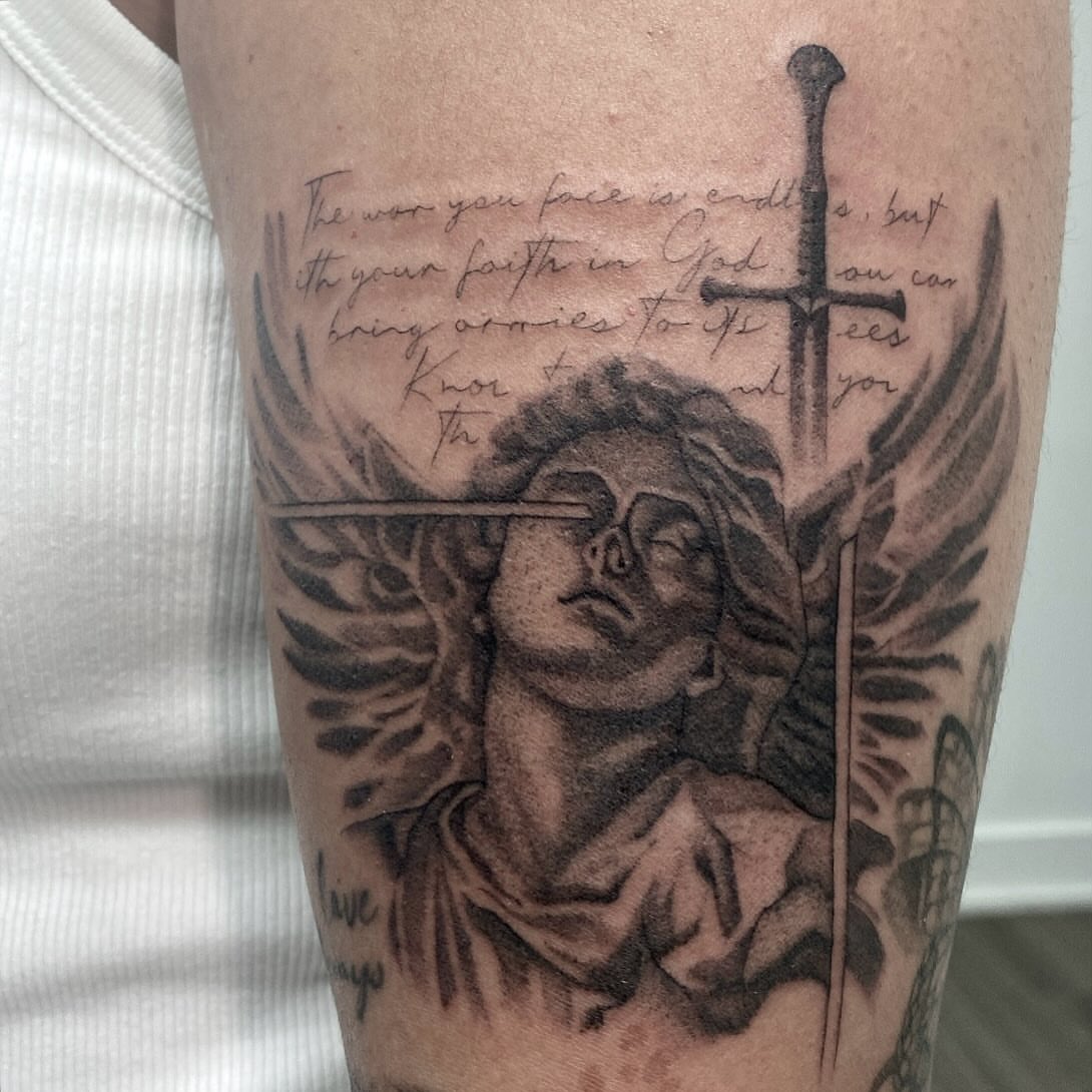 Tattoo by @jayinkytattz β black_and_grey, realism