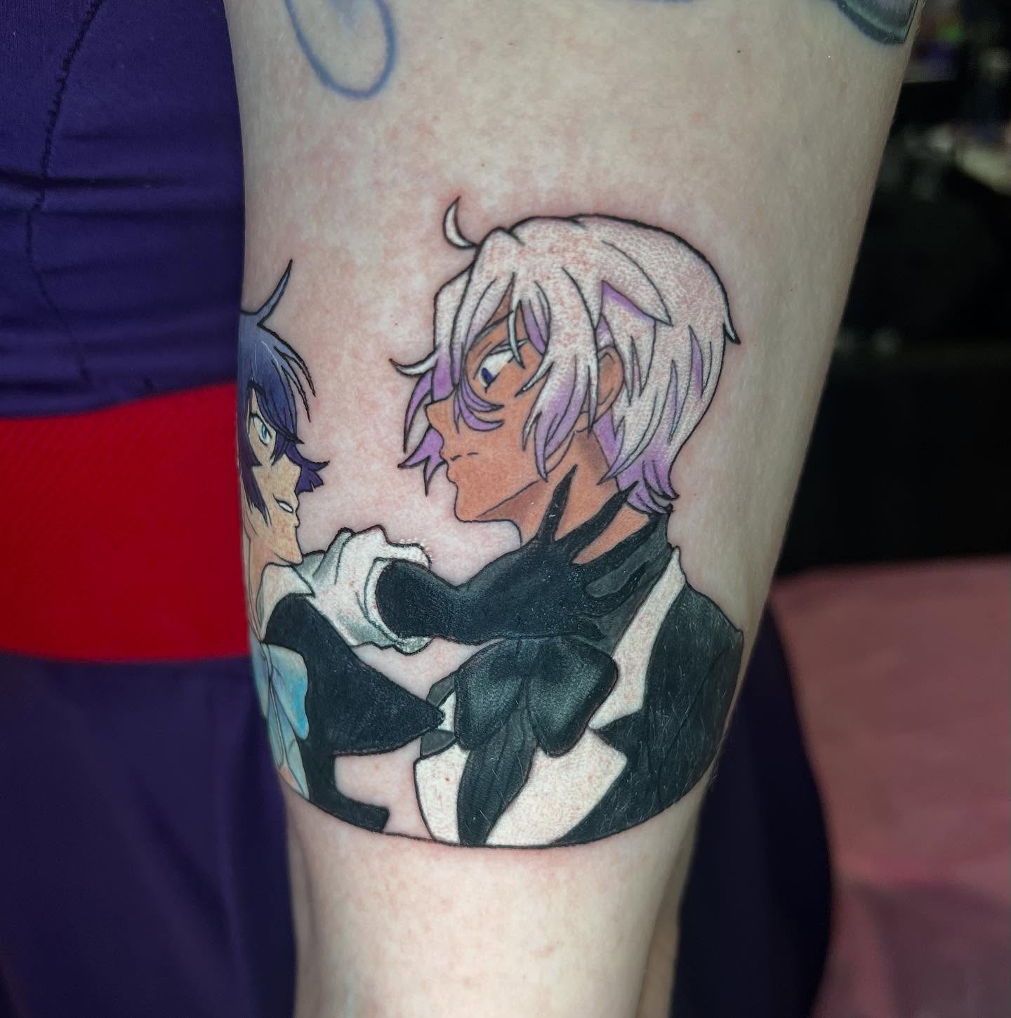 Tattoo by @juliet_miller — anime