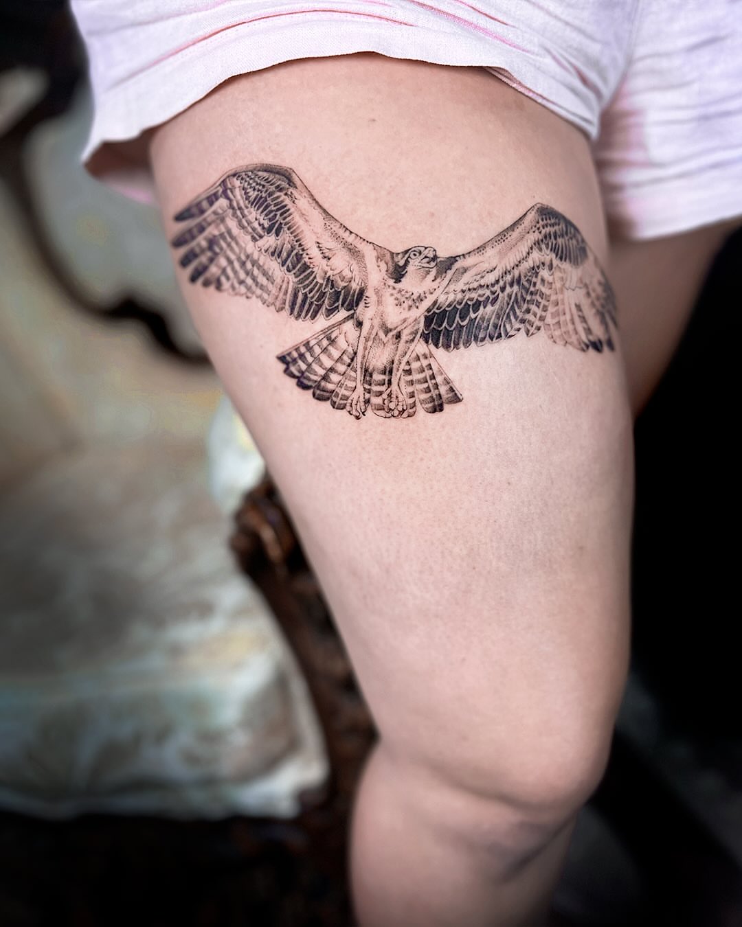 Tattoo by @inklore_ β black_and_grey