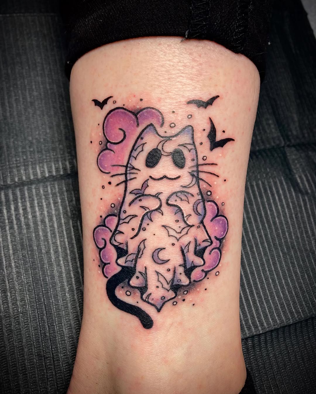 Tattoo by @nocturnalflare โ new_school, blackwork