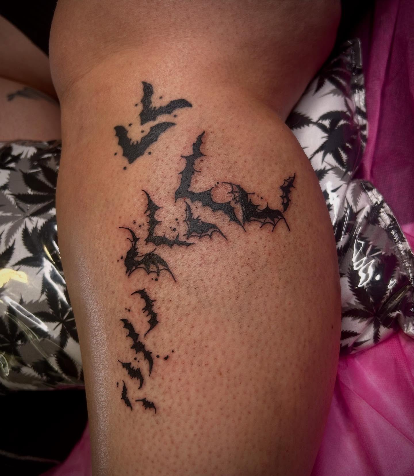 Tattoo by @morbid_studioss — black_and_grey
