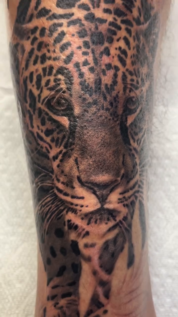 Tattoo by @fridaynighttattoos — realism, black_and_grey