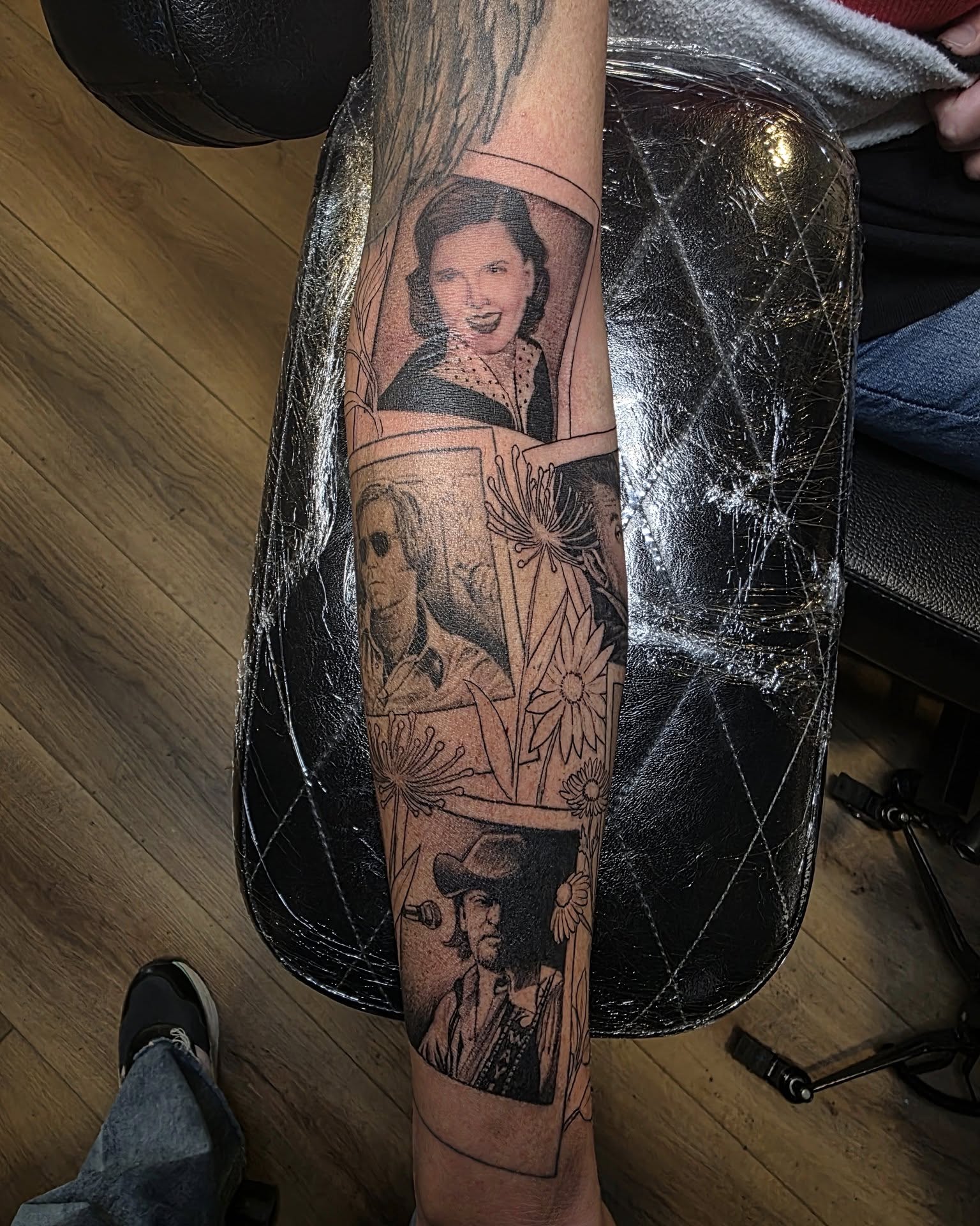 Tattoo by @saimachaintatt2 — black_and_grey, realism