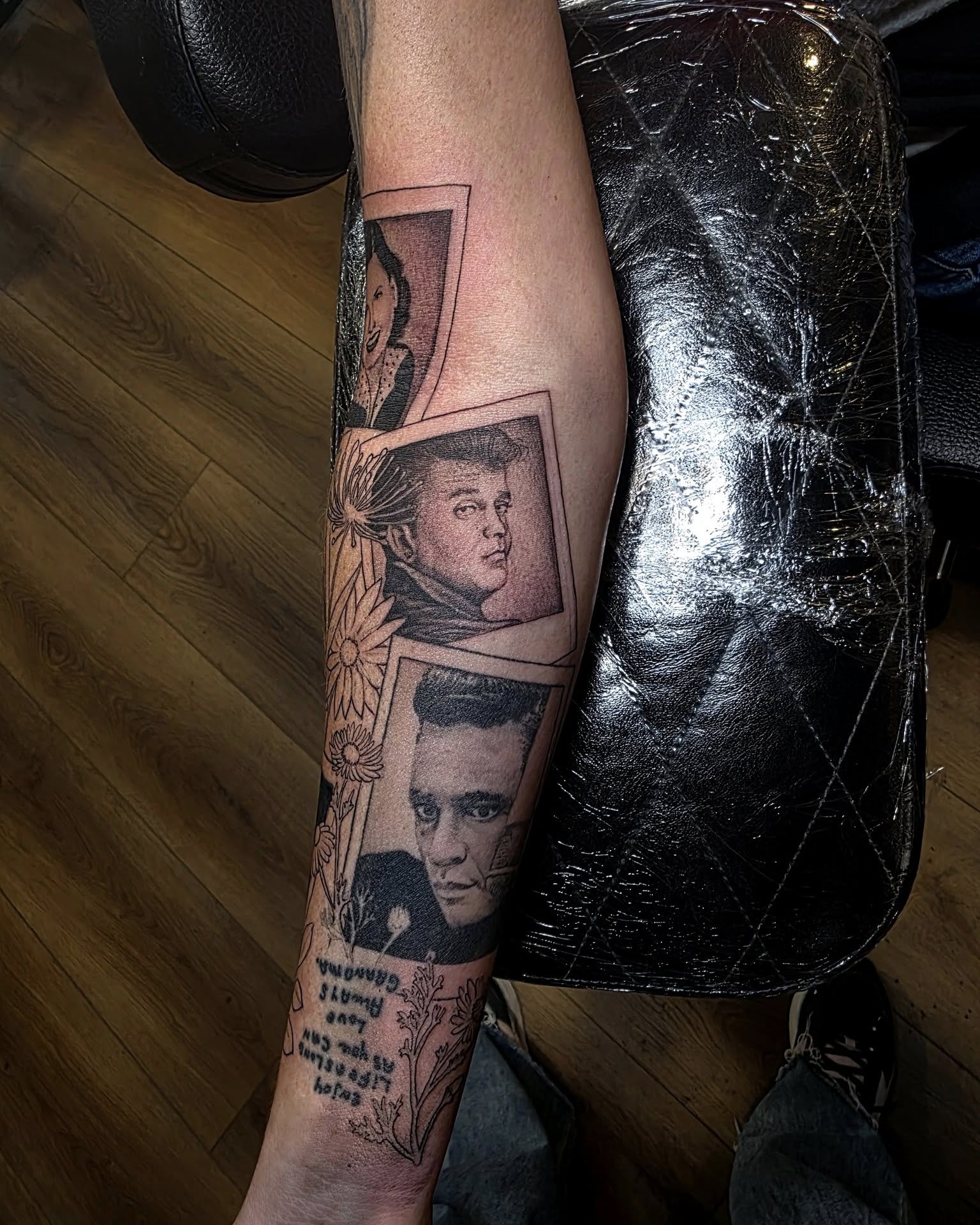 Tattoo by @saimachaintatt2 — black_and_grey, realism