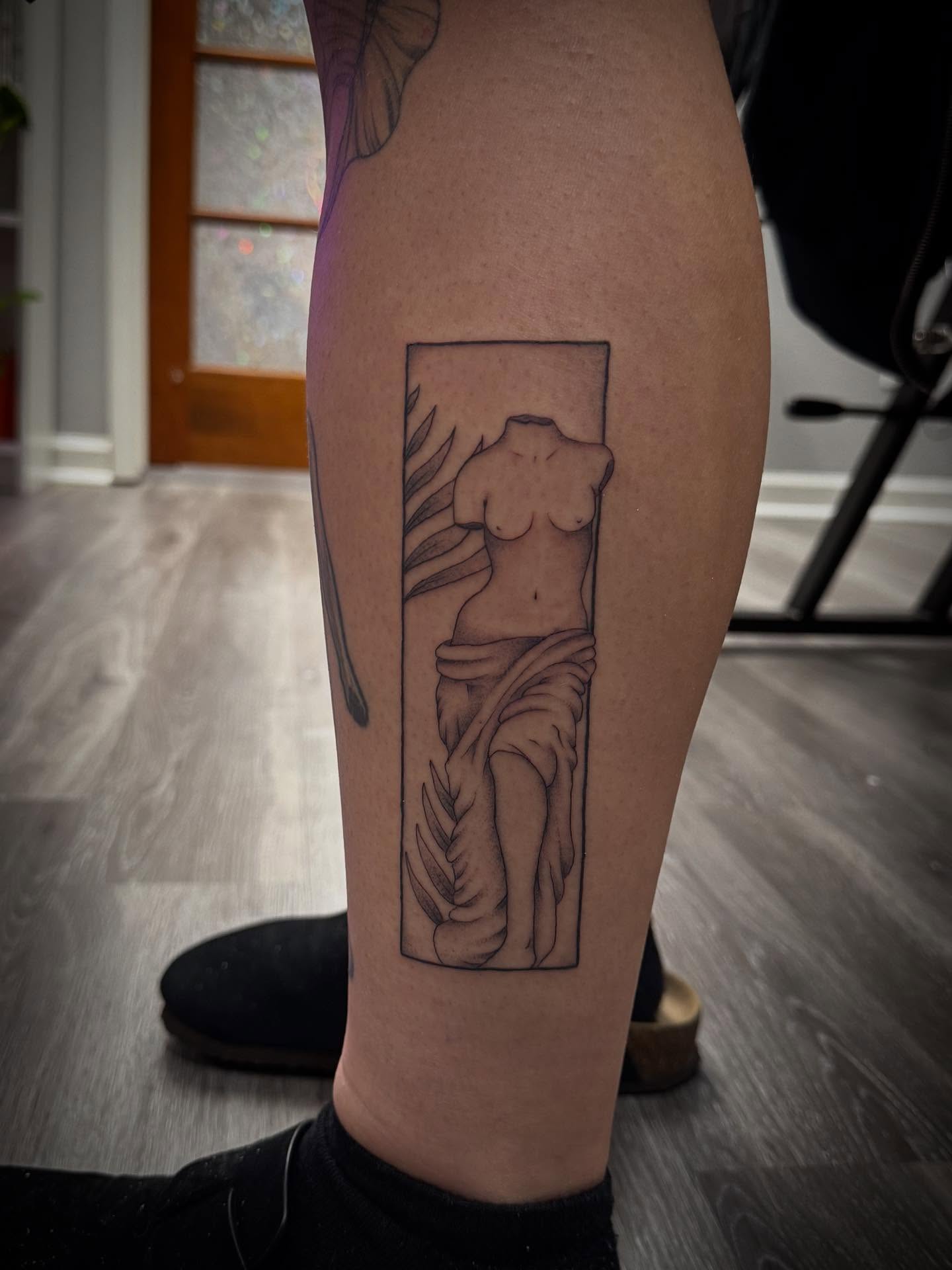 Tattoo by @bethanymorgan_tattoos — black_and_grey
