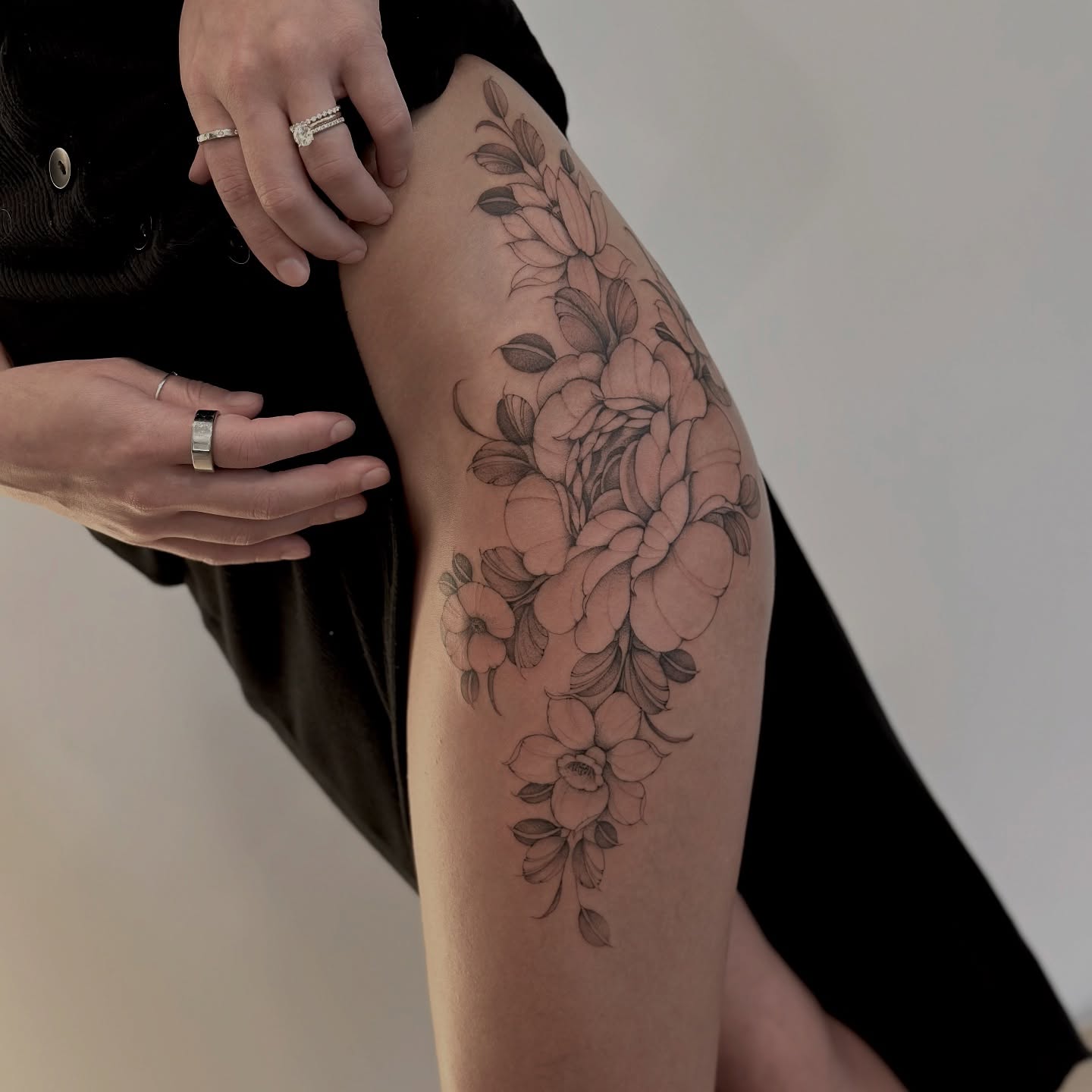 Tattoo by @michatattoos — black_and_grey