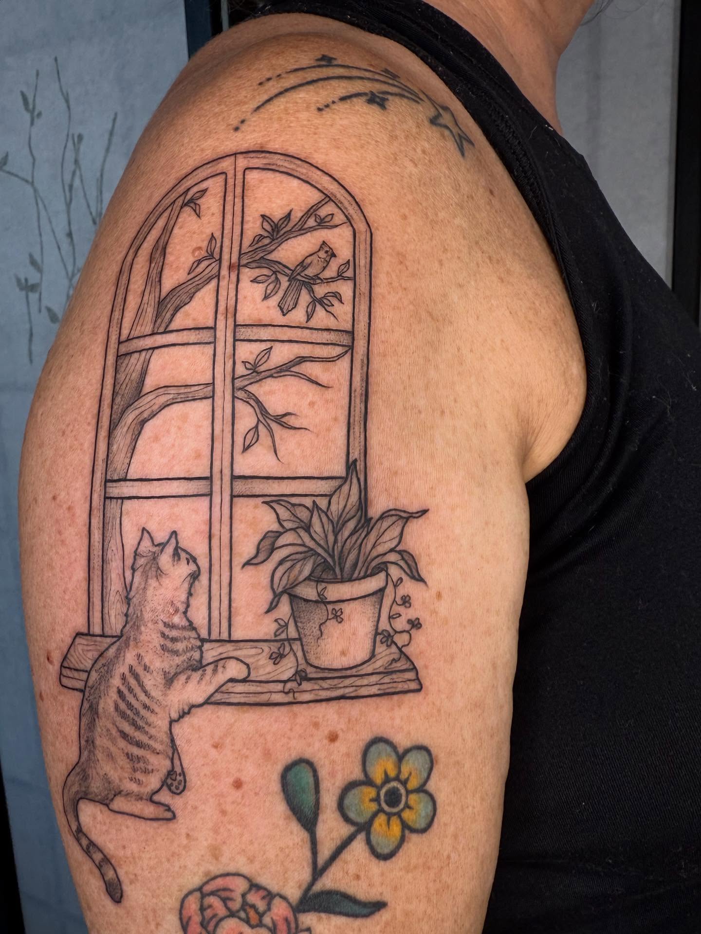 Tattoo by @noelle_adrienne — black_and_grey, realism