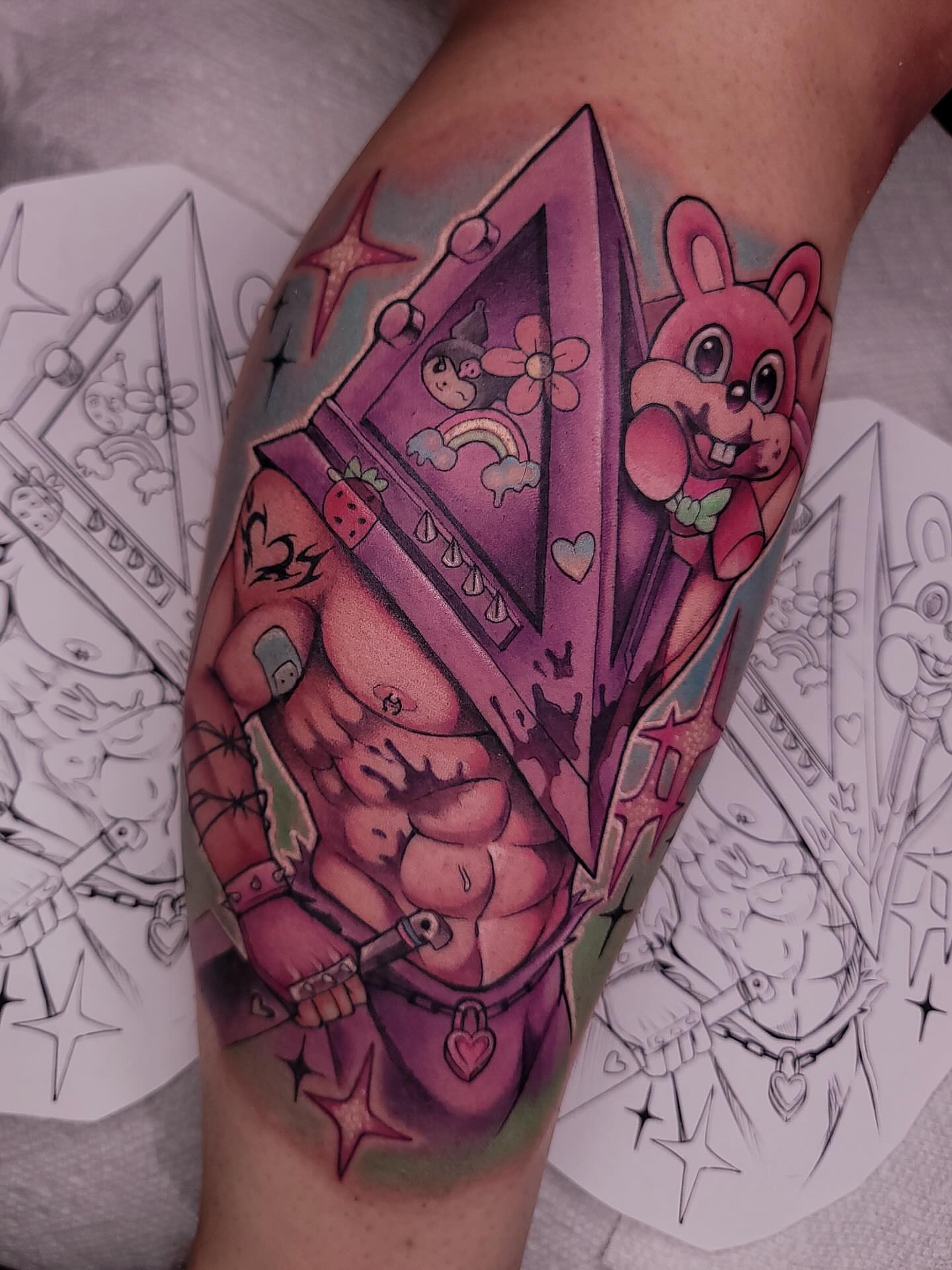 Tattoo by @scarpo — new_school, illustrative