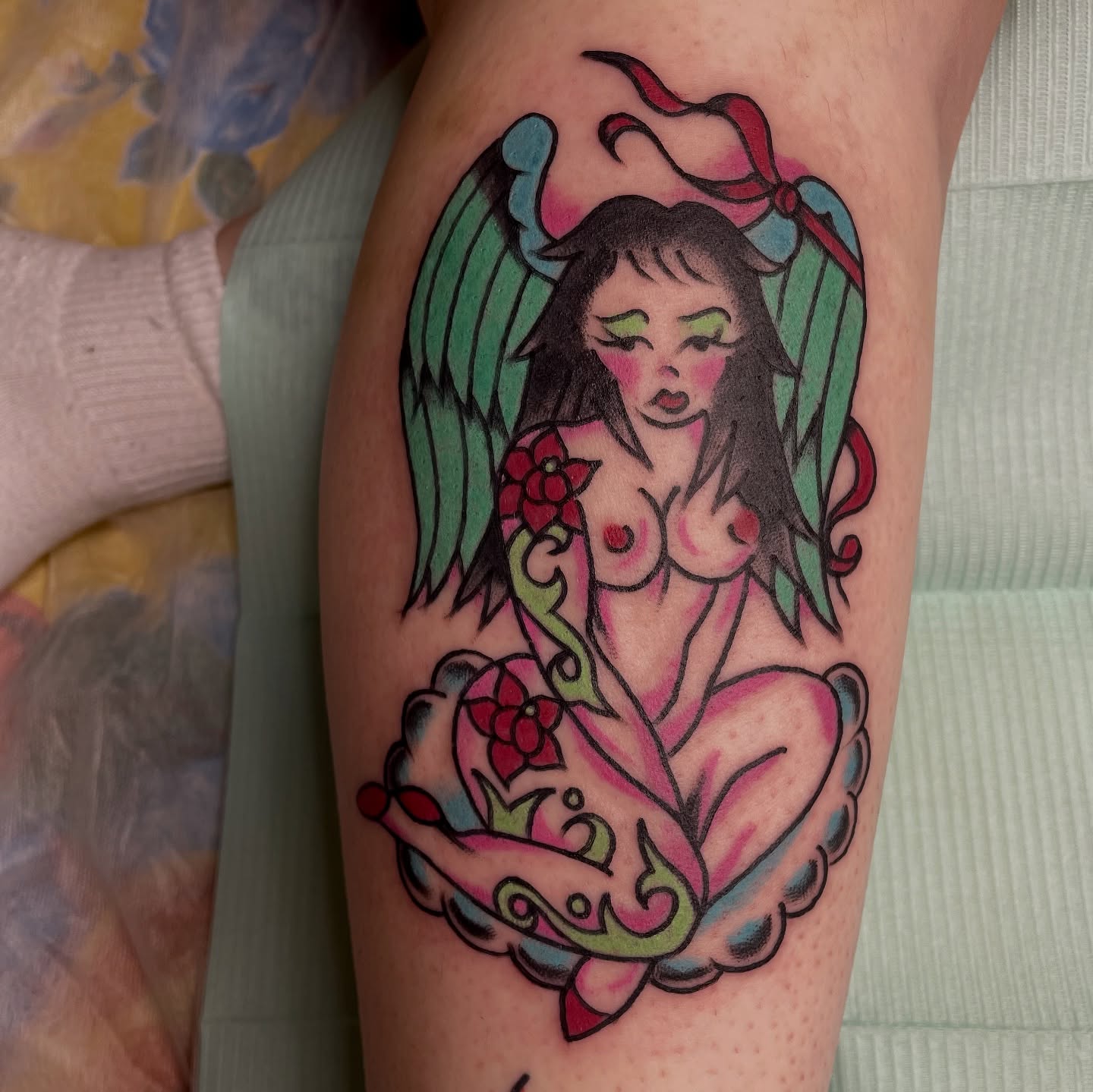 Tattoo by @love4evertatt2 — american_traditional