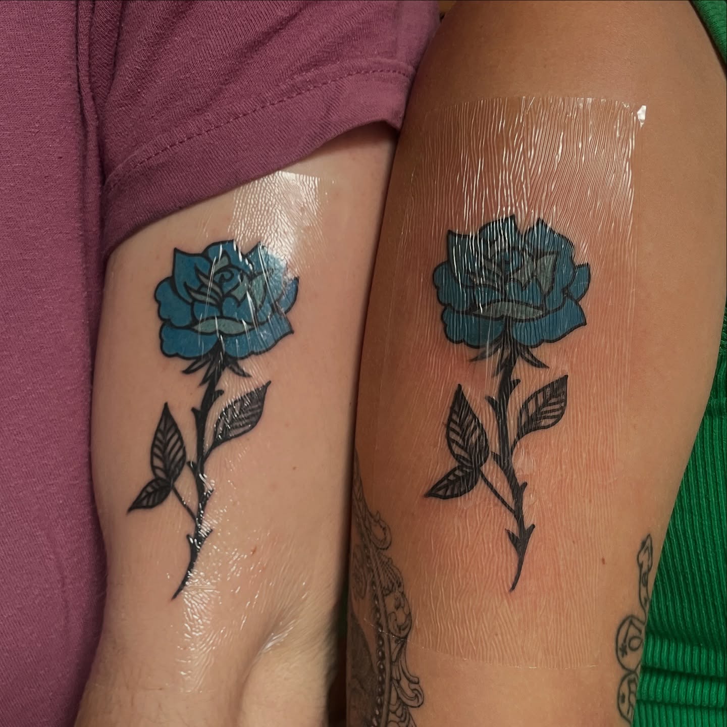 Tattoo by @love4evertatt2 — black_and_grey