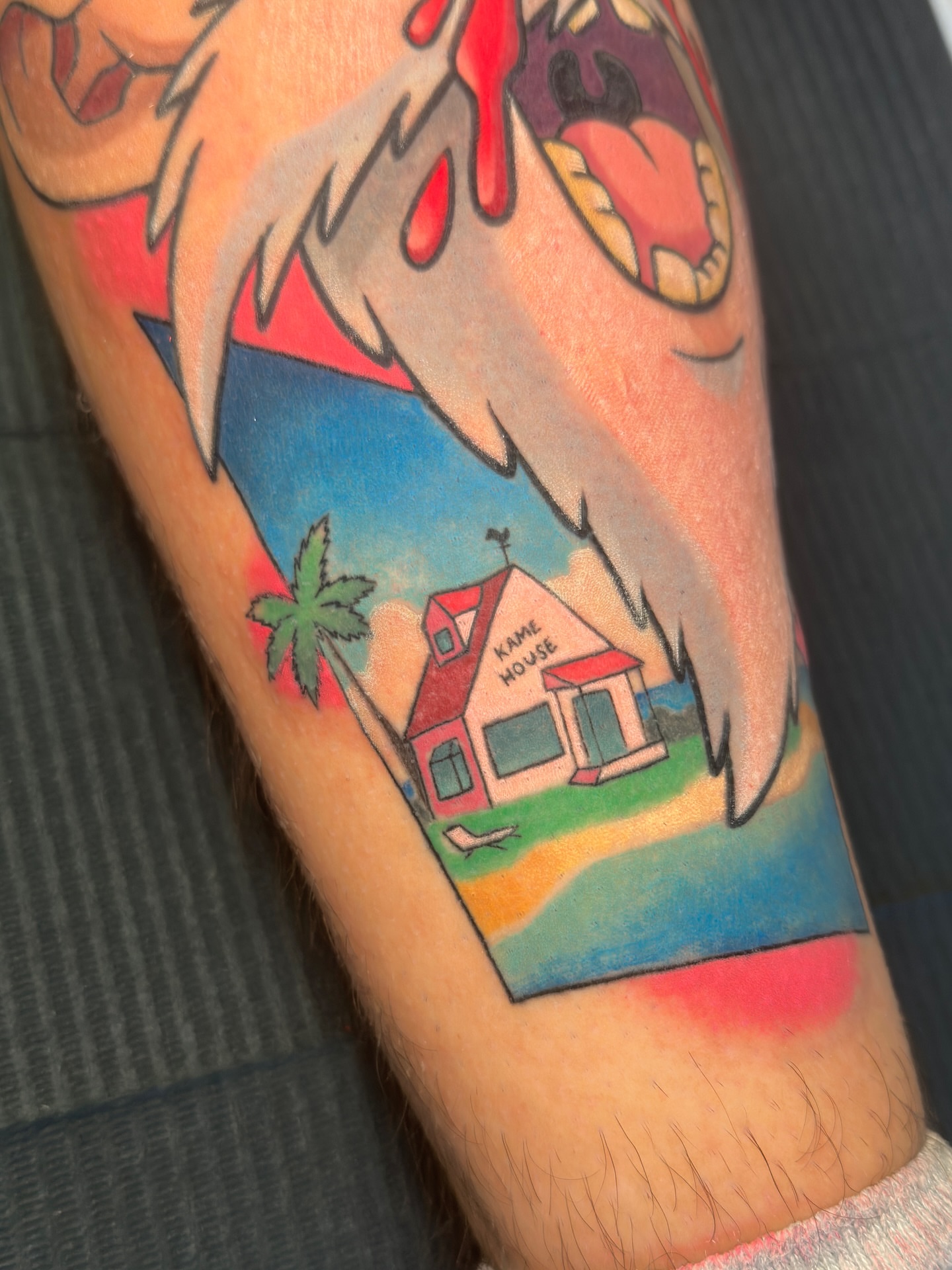Tattoo by @lukemullinstattoos — anime