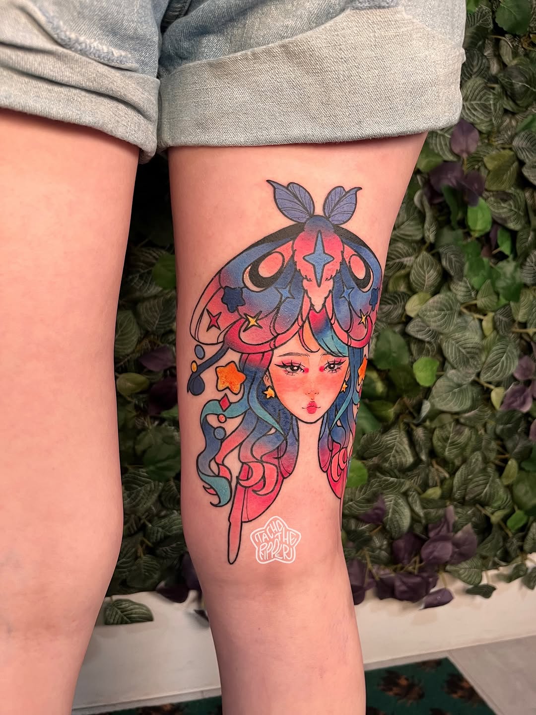Tattoo by @tachotheripper — new_school, anime