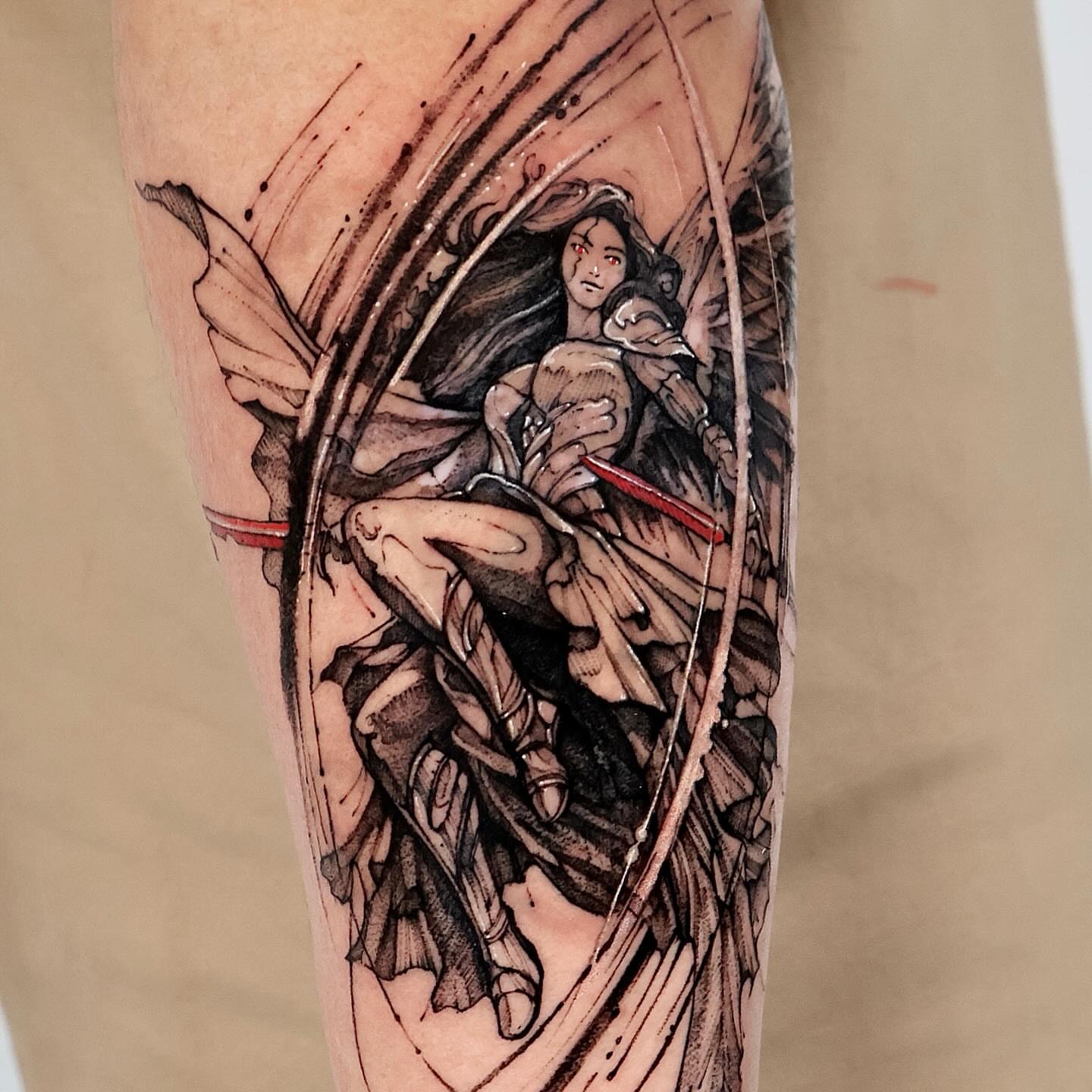 Tattoo by @tadi_tattoo — black_and_grey, realism