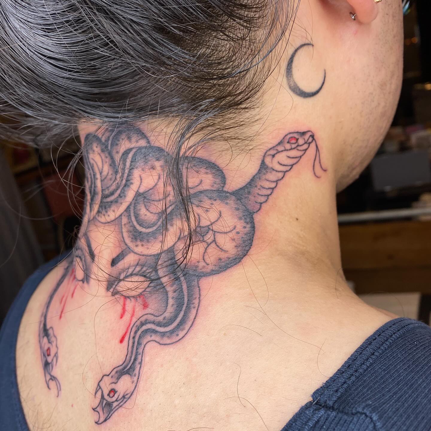 Tattoo by @lilspankee — black_and_grey