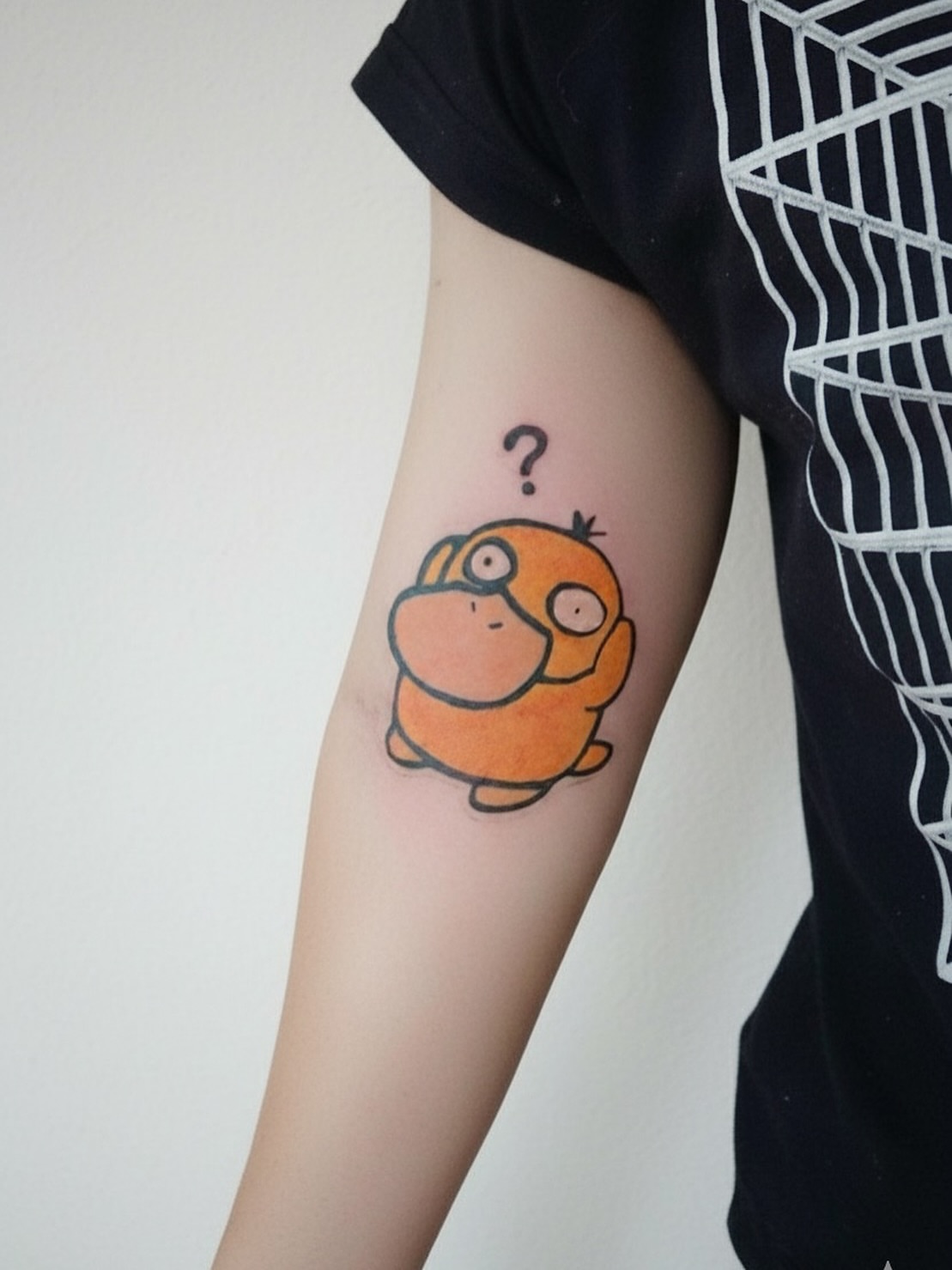Squirtle anime tattoo on the forearm by Sydney Walk in Tattoo, Sydney, New South Wales