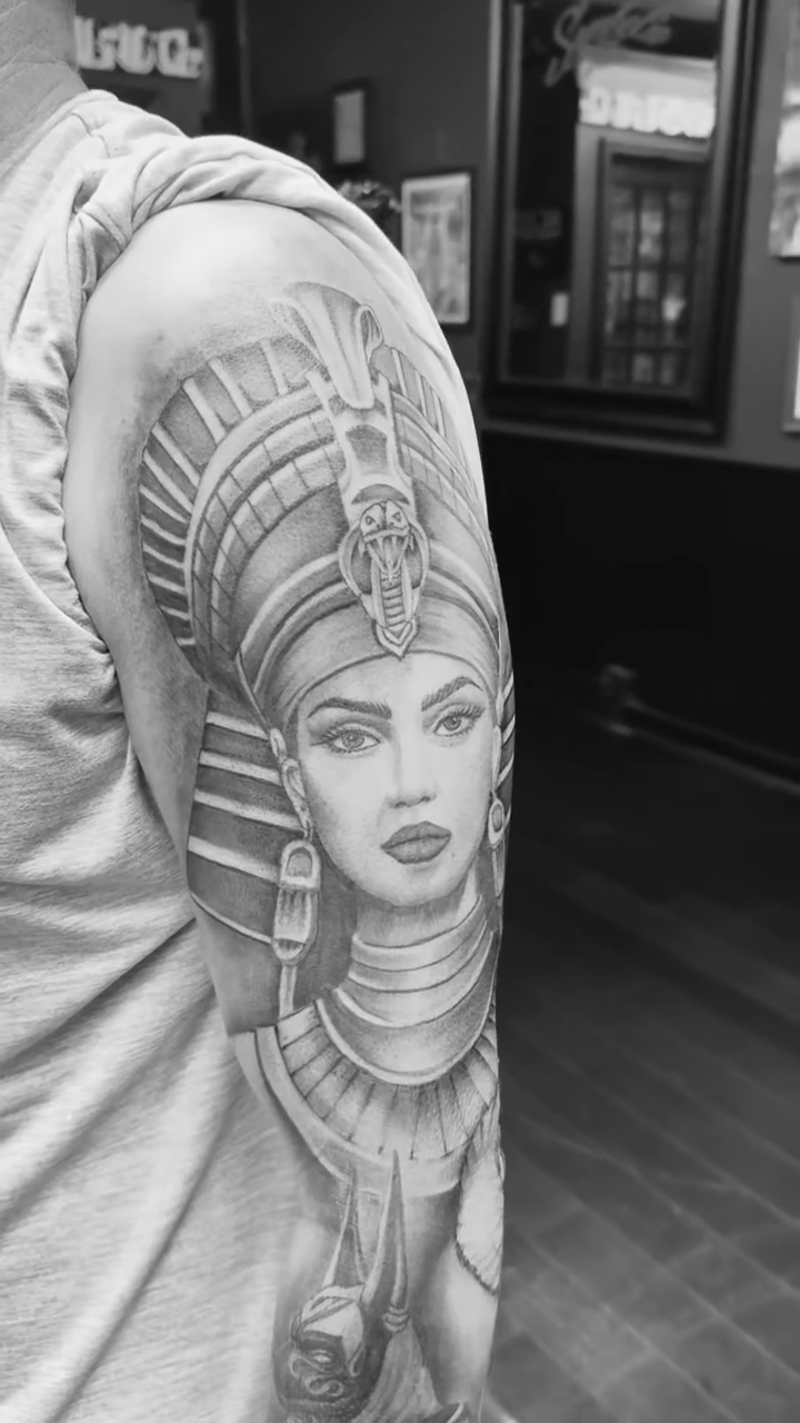 Tattoo by @inkandpaint551 — realism, black_and_grey
