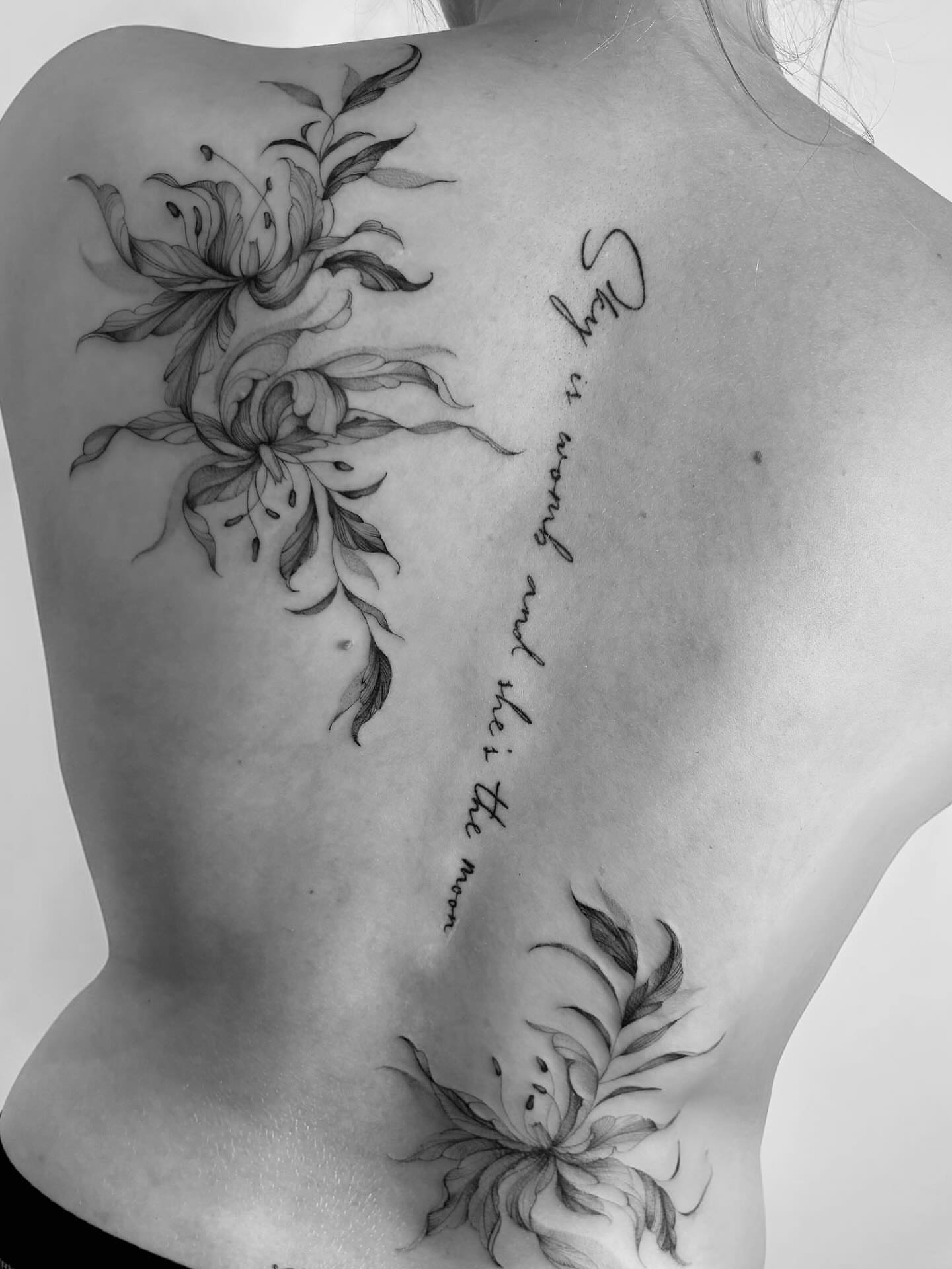 Tattoo by @allisson.lestudion20 — black_and_grey