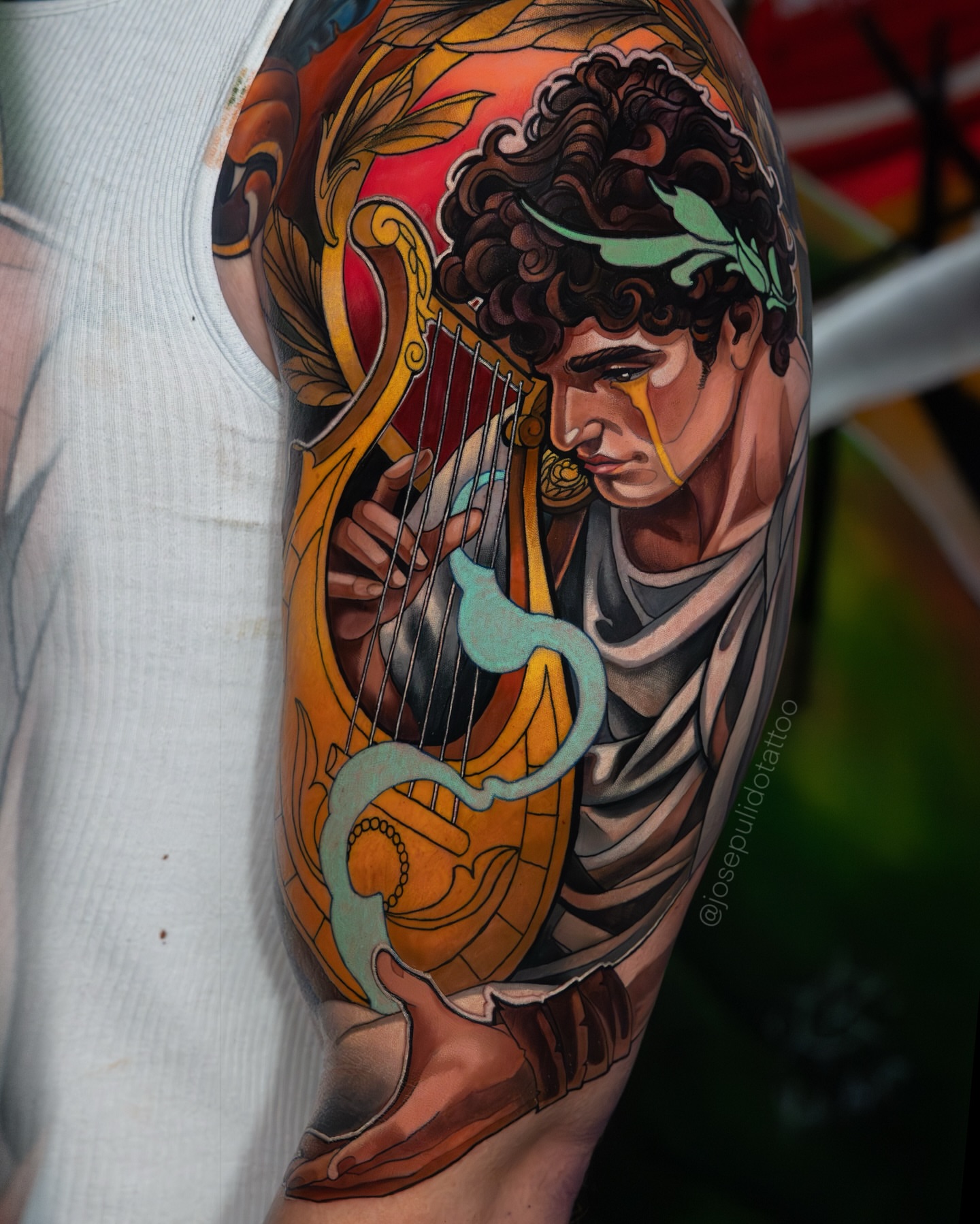 Tattoo by @josepulidotattoo — realism, illustrative