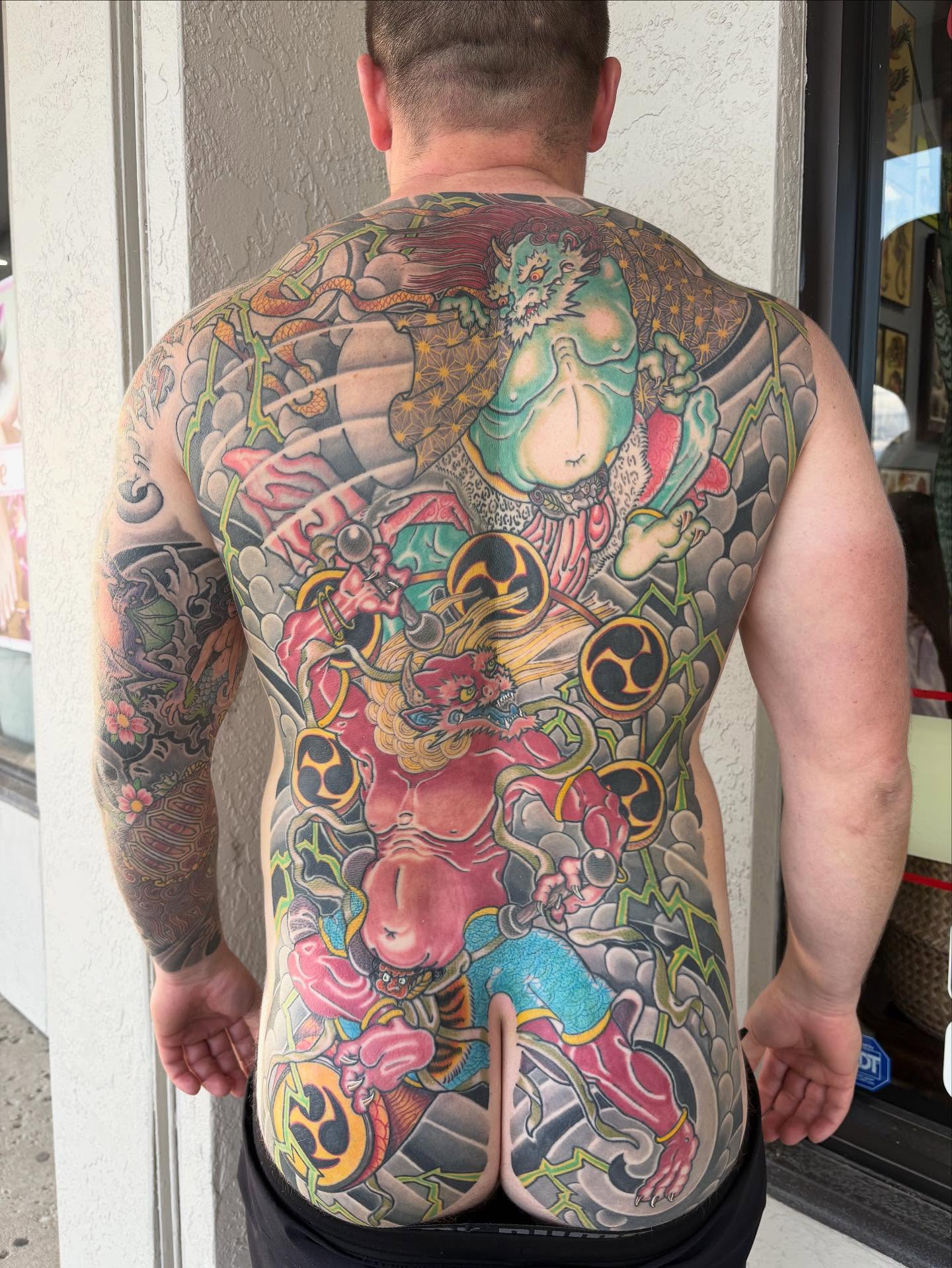 Japanese irezumi japanese irezumi tattoo on the back by Jakob Ristau, Kansas City, Missouri