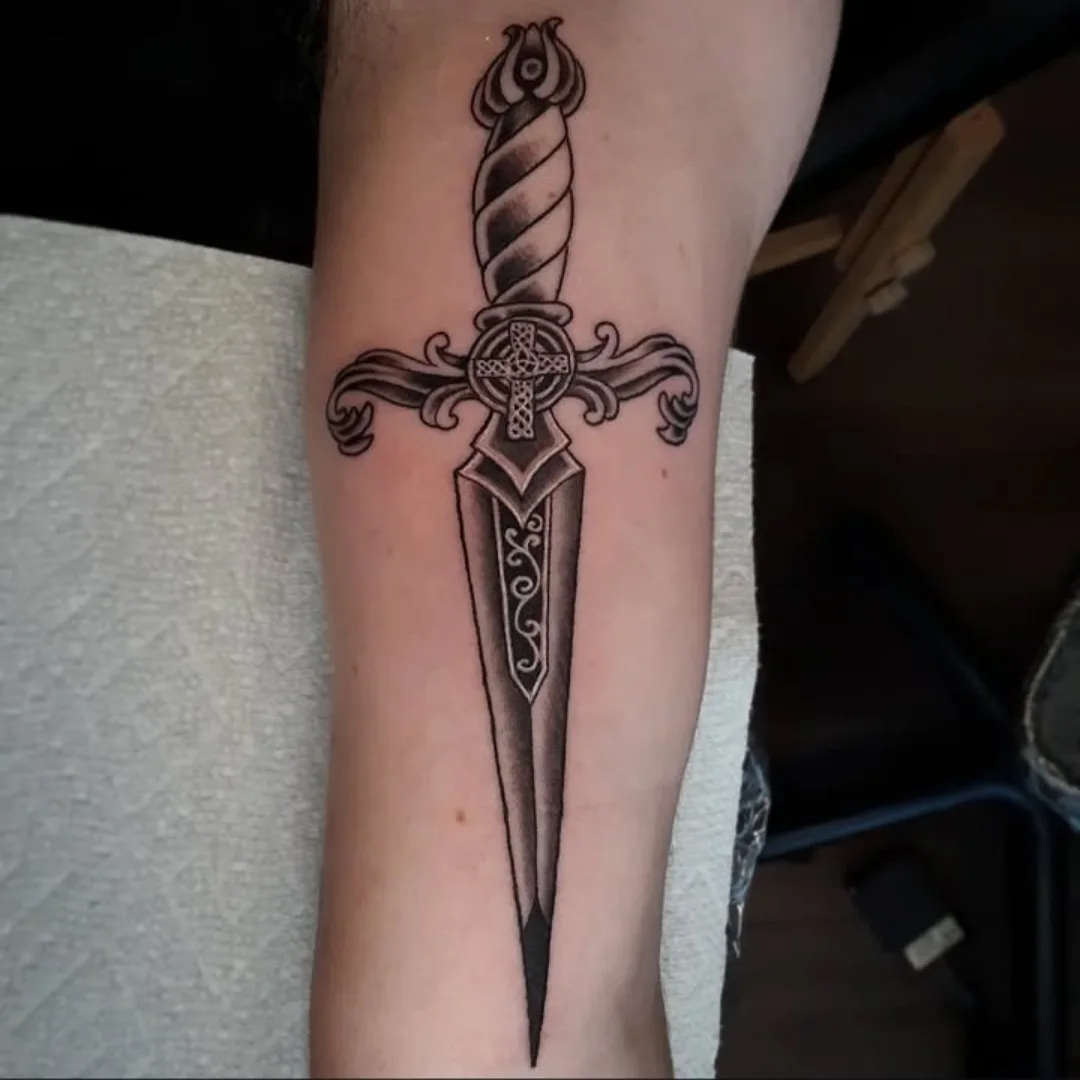 Tattoo by @tabshey_tattoo — black_and_grey
