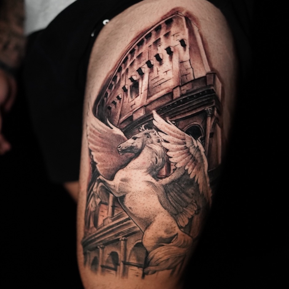 Tattoo by @tattoos_byjoseph — realism, black_and_grey