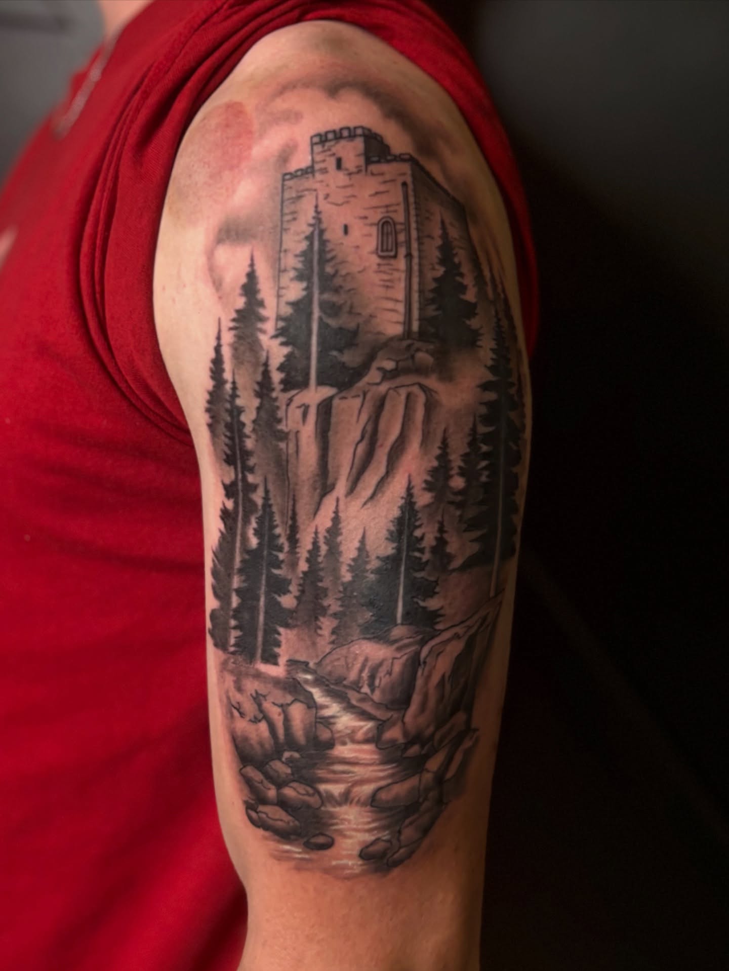 Tattoo by @colourblindtattoo — realism, black_and_grey