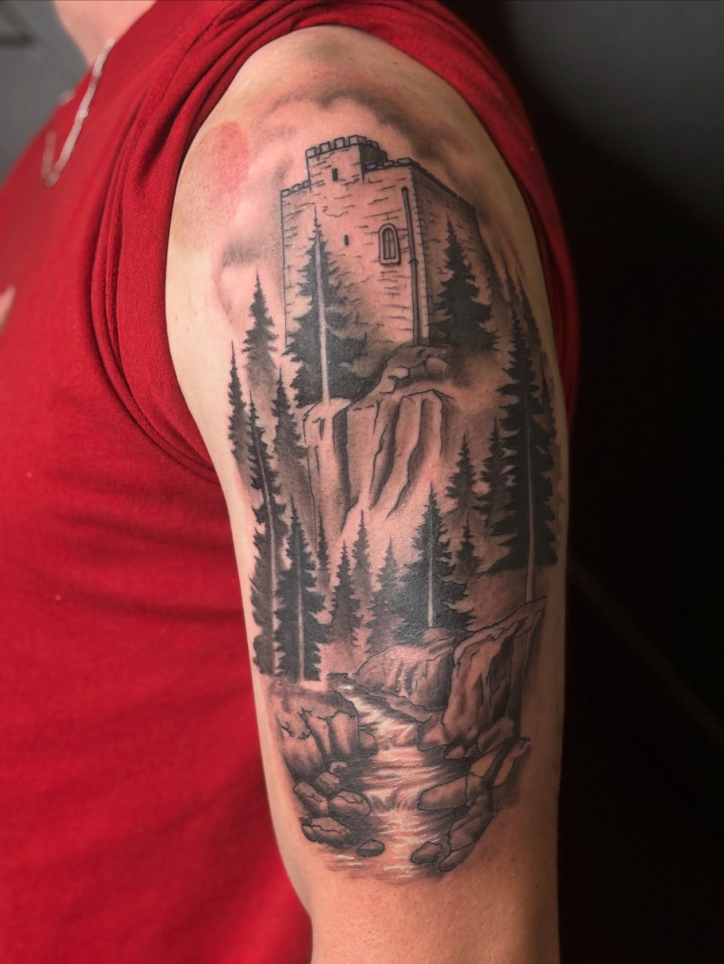Tattoo by @colourblindtattoo — black_and_grey, realism