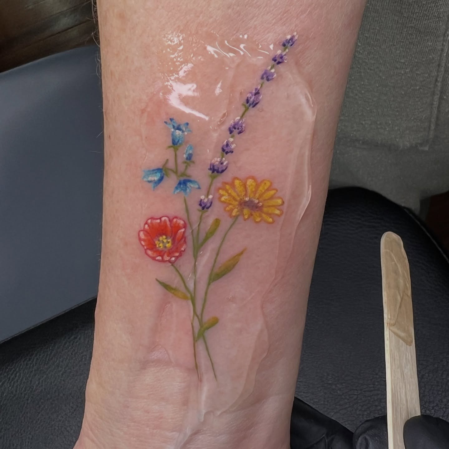 Tattoo by @susantattoo — watercolor