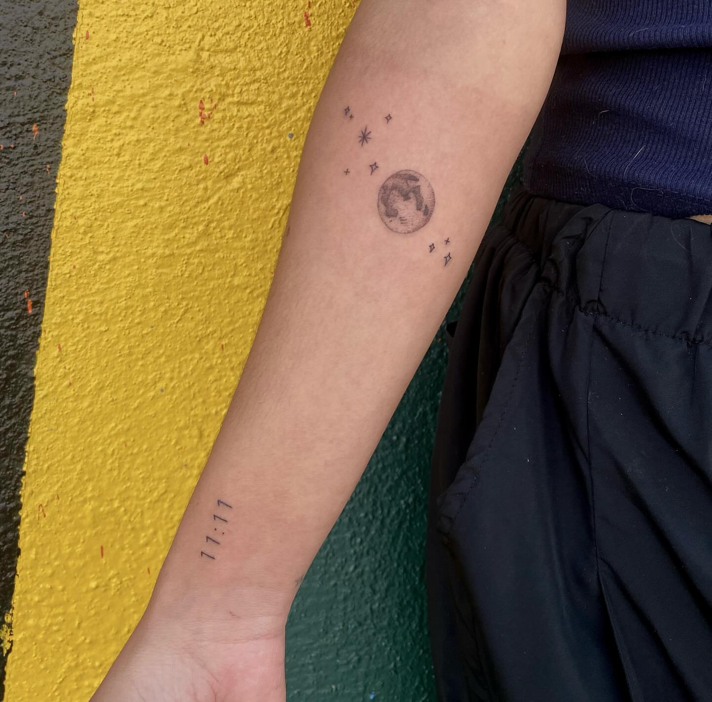 Tattoo by @emmaleighrosetattoos — dotwork