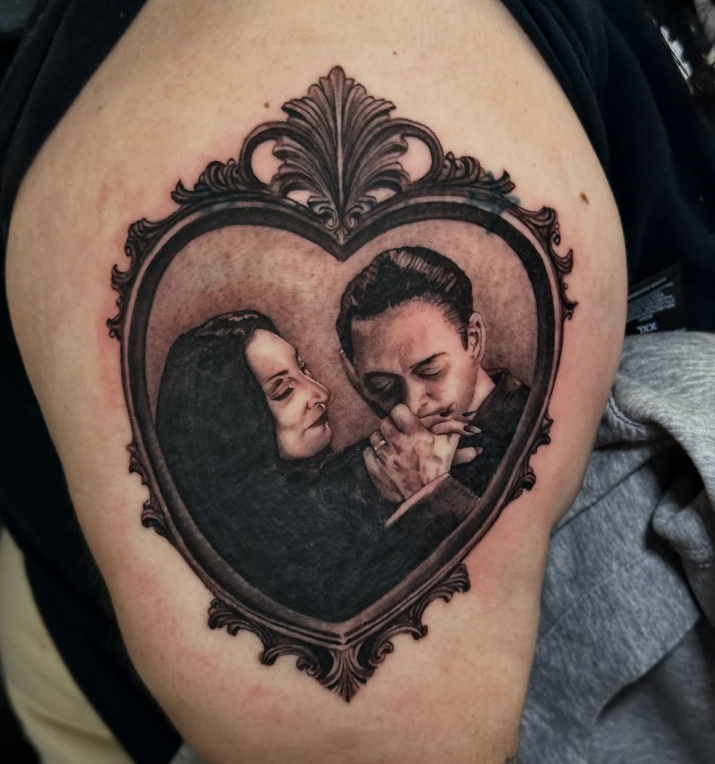 Tattoo by @veranosarttt — black_and_grey, realism