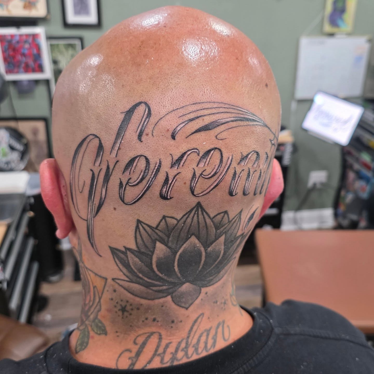 Tattoo by @cerberustattoos — black_and_grey