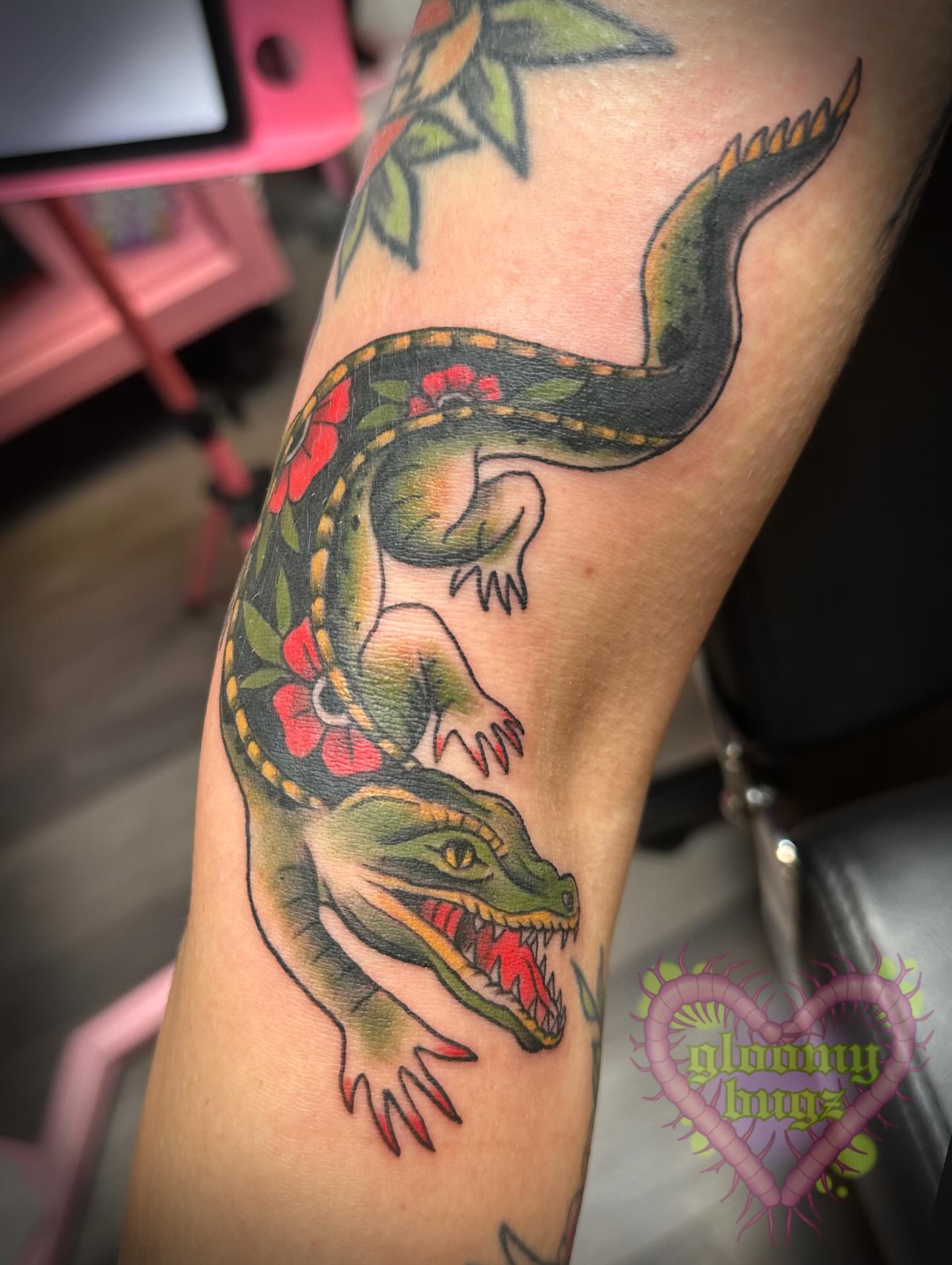 Tattoo by @gloomybugz — american_traditional
