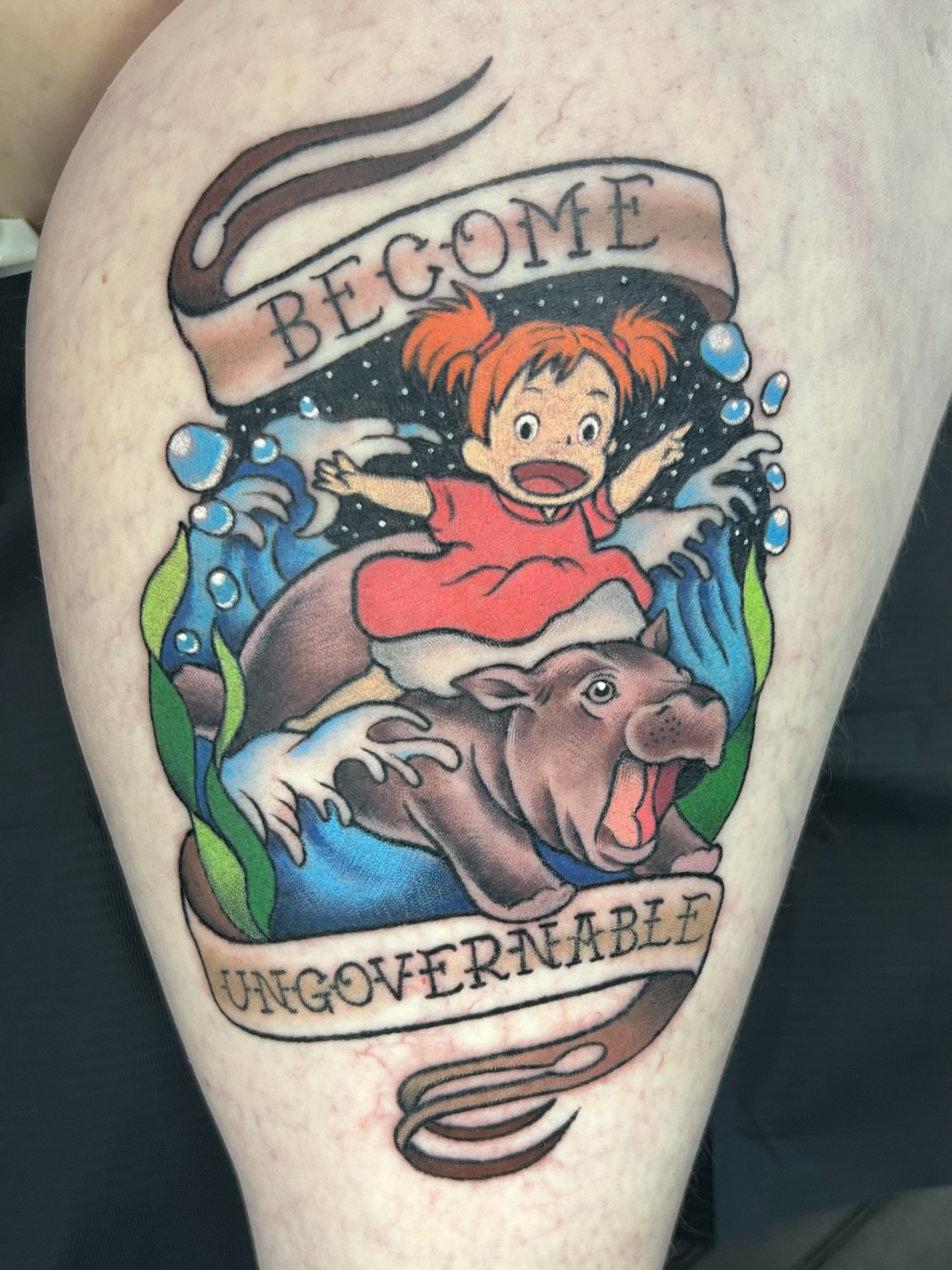 Tattoo by @foofytattoo — anime
