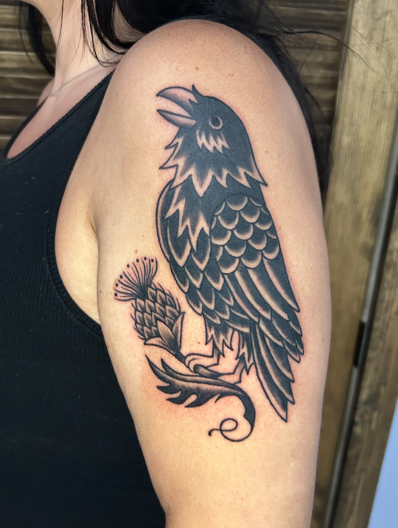 Tattoo by @foofytattoo — black_and_grey