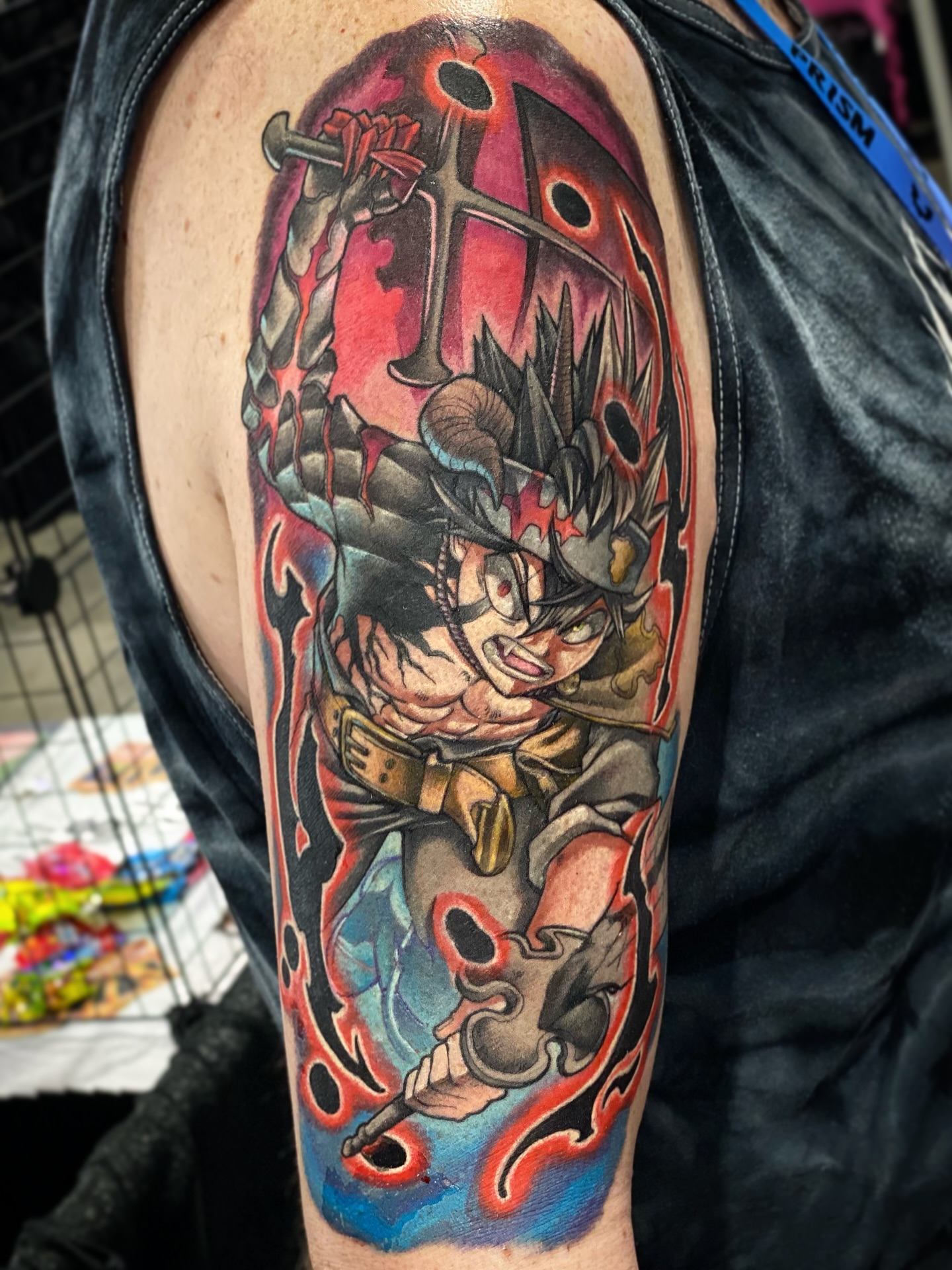 Tattoo by @sethmullintattoos — anime