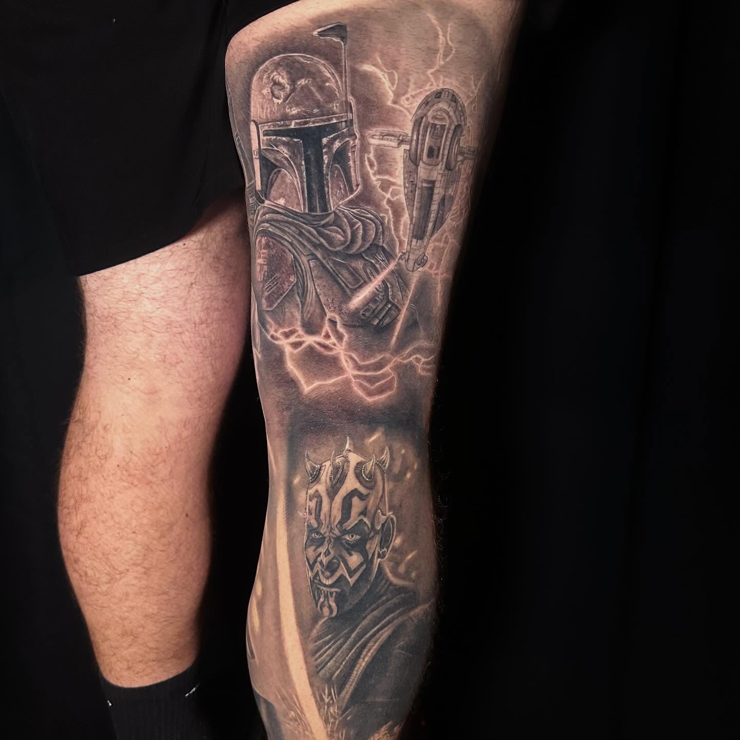 Tattoo by @jongioiatattoo — black_and_grey, realism