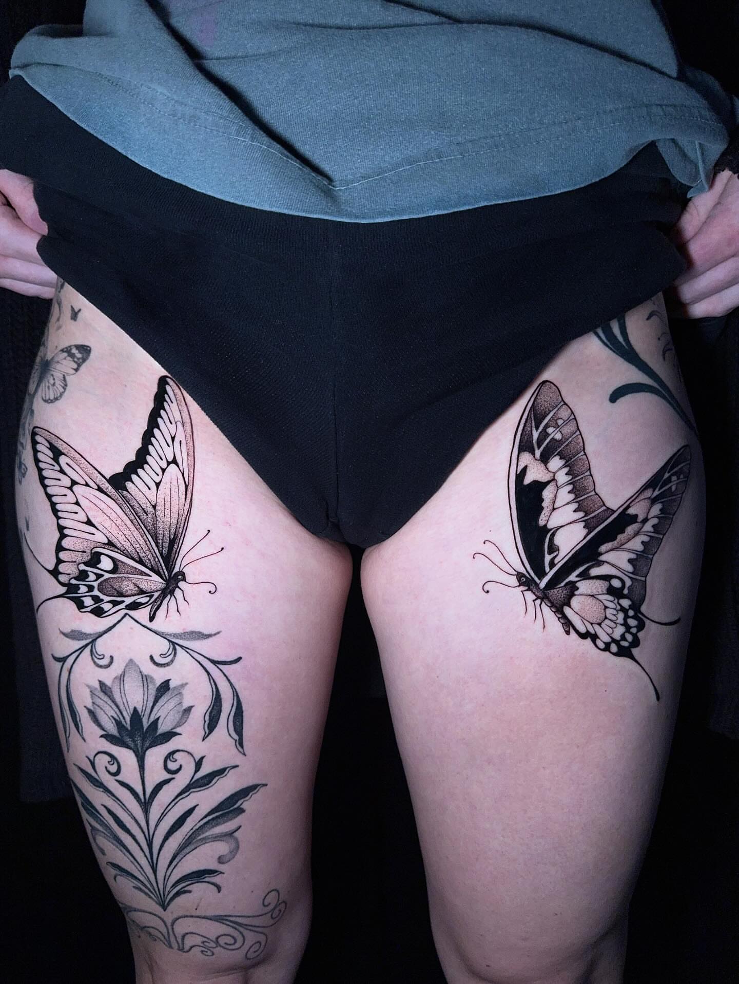 Tattoo by @ambergreytattoos — black_and_grey, realism