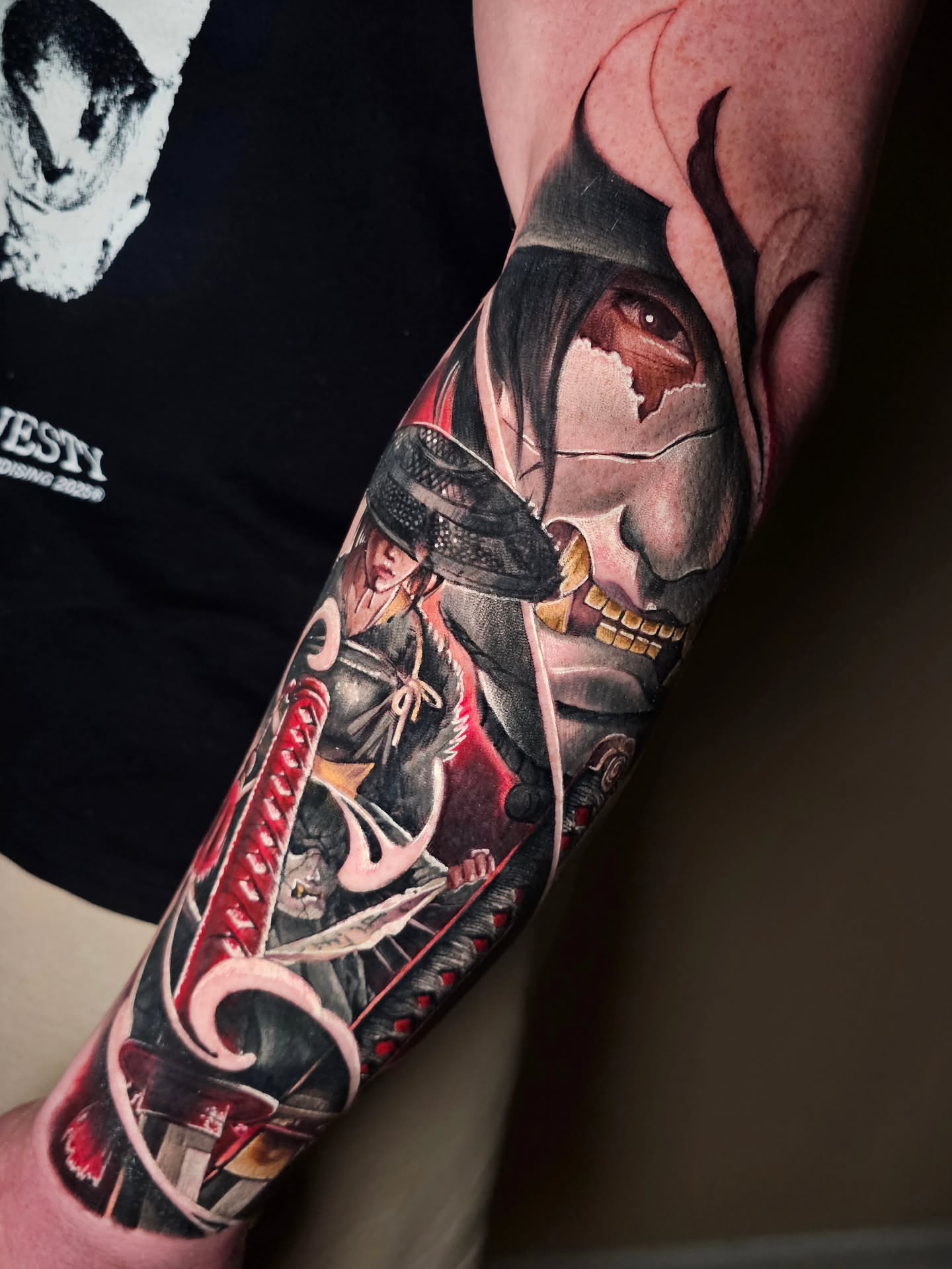 Tattoo by @truepigments — realism, dark_realism
