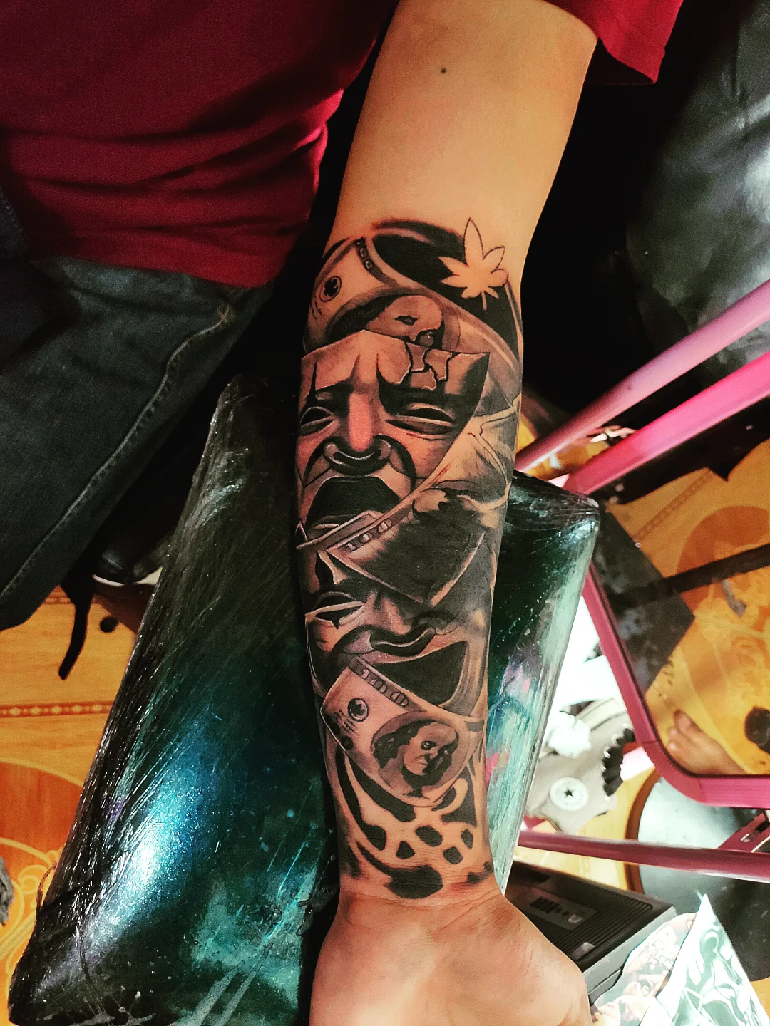 Tattoo by @r_a_tattoo — black_and_grey, realism