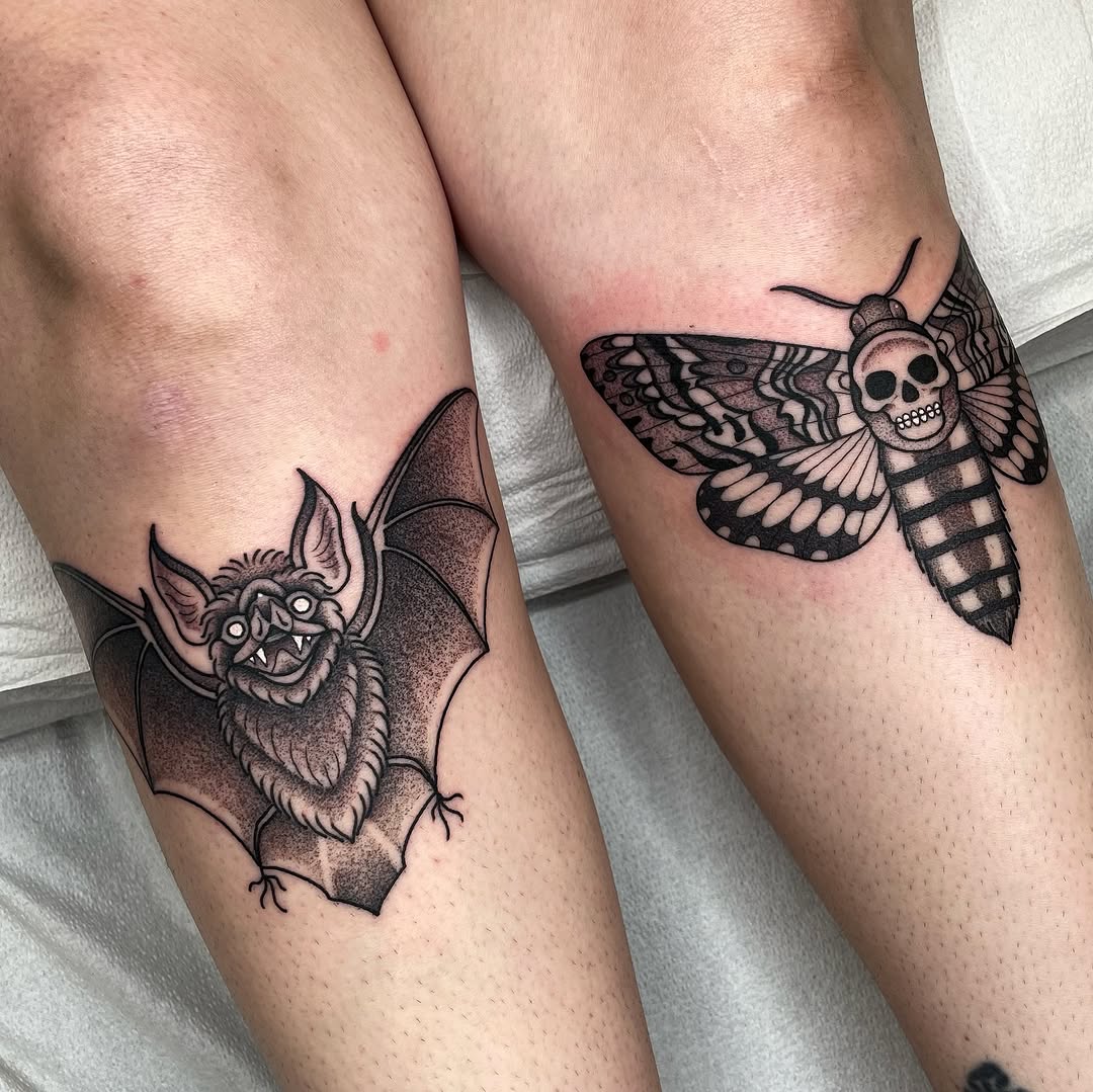 Tattoo by @emilyluxtattoos — black_and_grey, realism