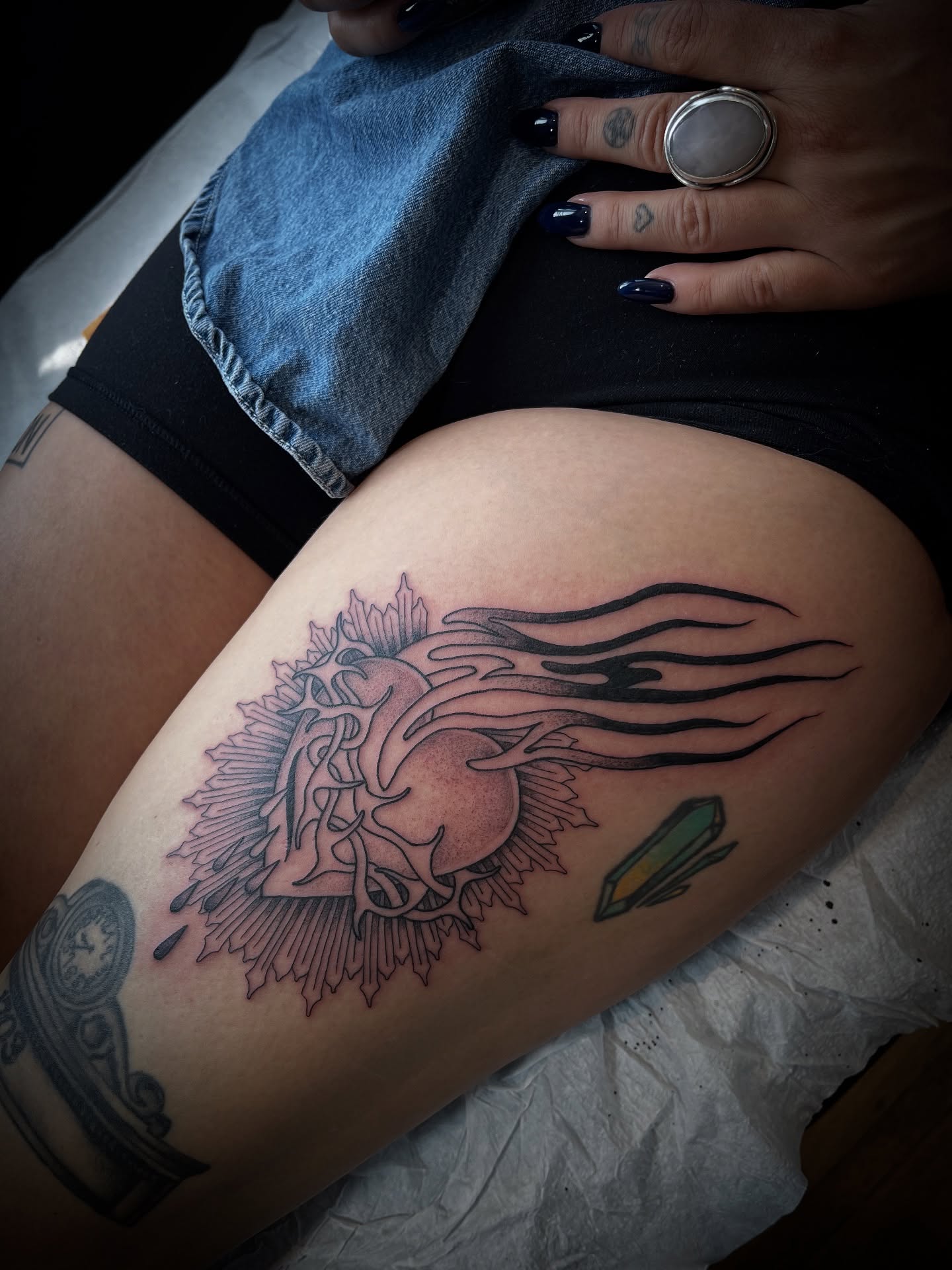 Tattoo by @fraserwright — black_and_grey