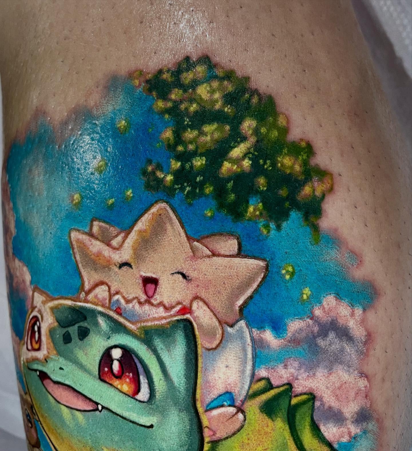 Tattoo by @wewontbesaved — dotwork
