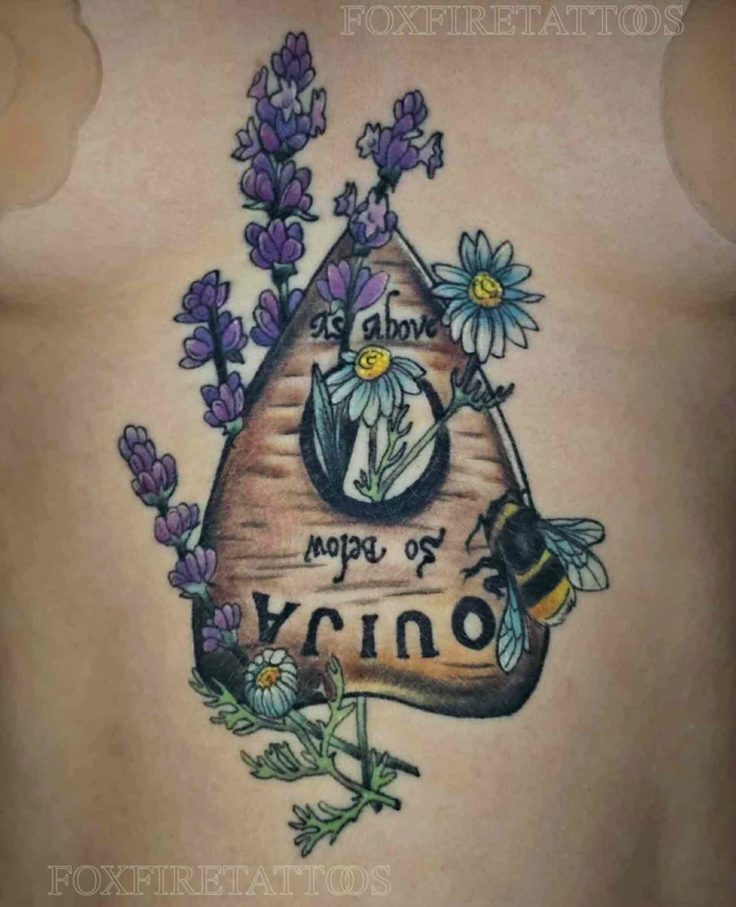 Tattoo by @foxfiretattoos β new_school