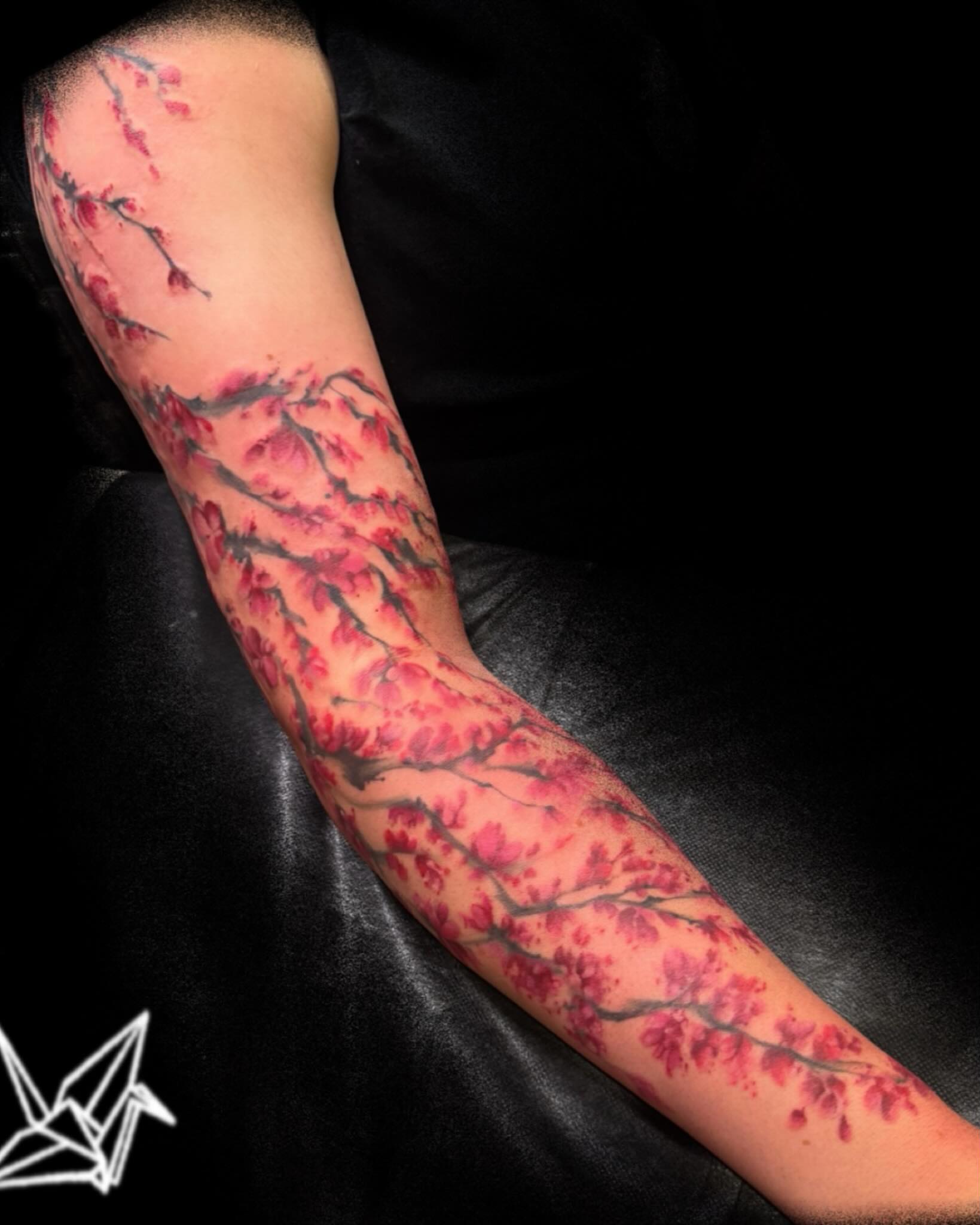 Tattoo by @ryaneugene1 — watercolor